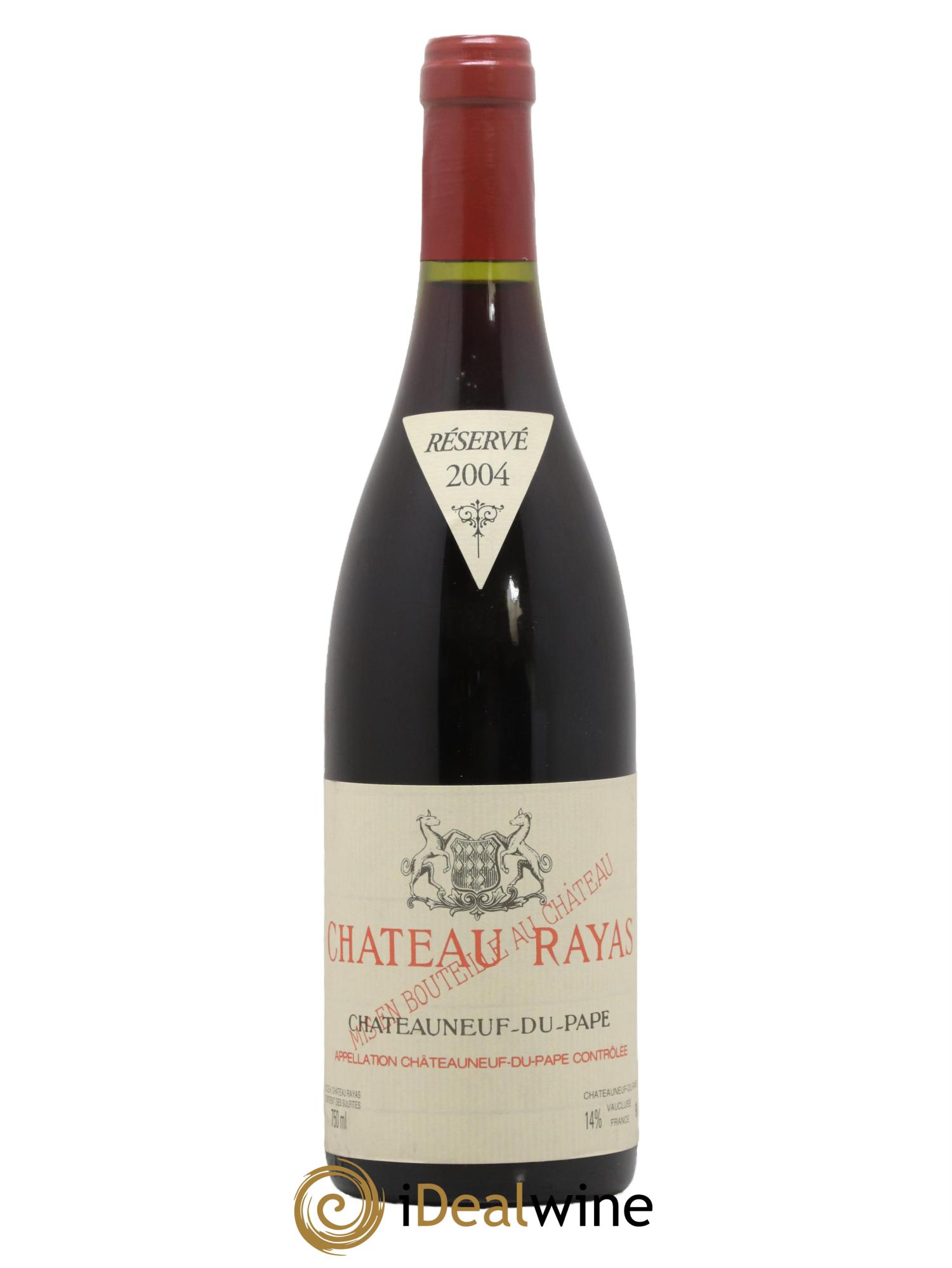 Châteauneuf-du-Pape Château Rayas Emmanuel Reynaud 2004 - Lot de 1 bouteille - 0