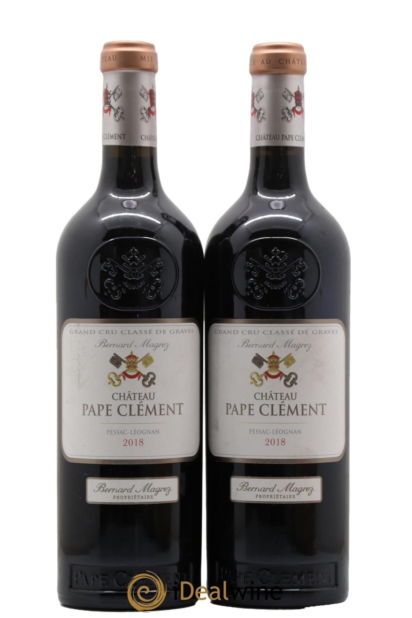 Château Pape Clément Cru Classé de Graves 2018 - Posten von 2 Flaschen - 0