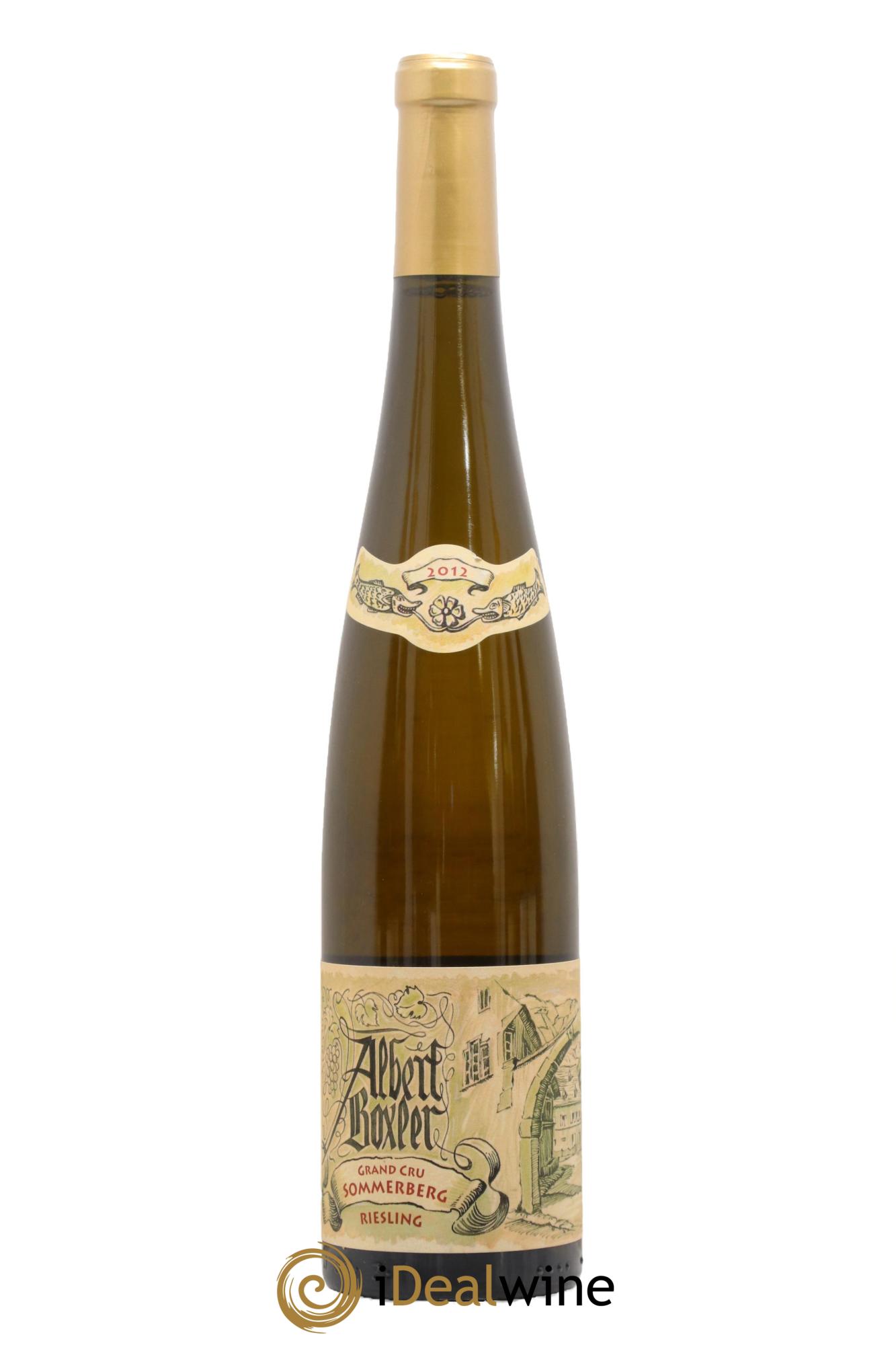 Alsace Riesling Grand Cru Sommerberg "D" Albert Boxler 2012 - Lot de 1 bouteille - 0