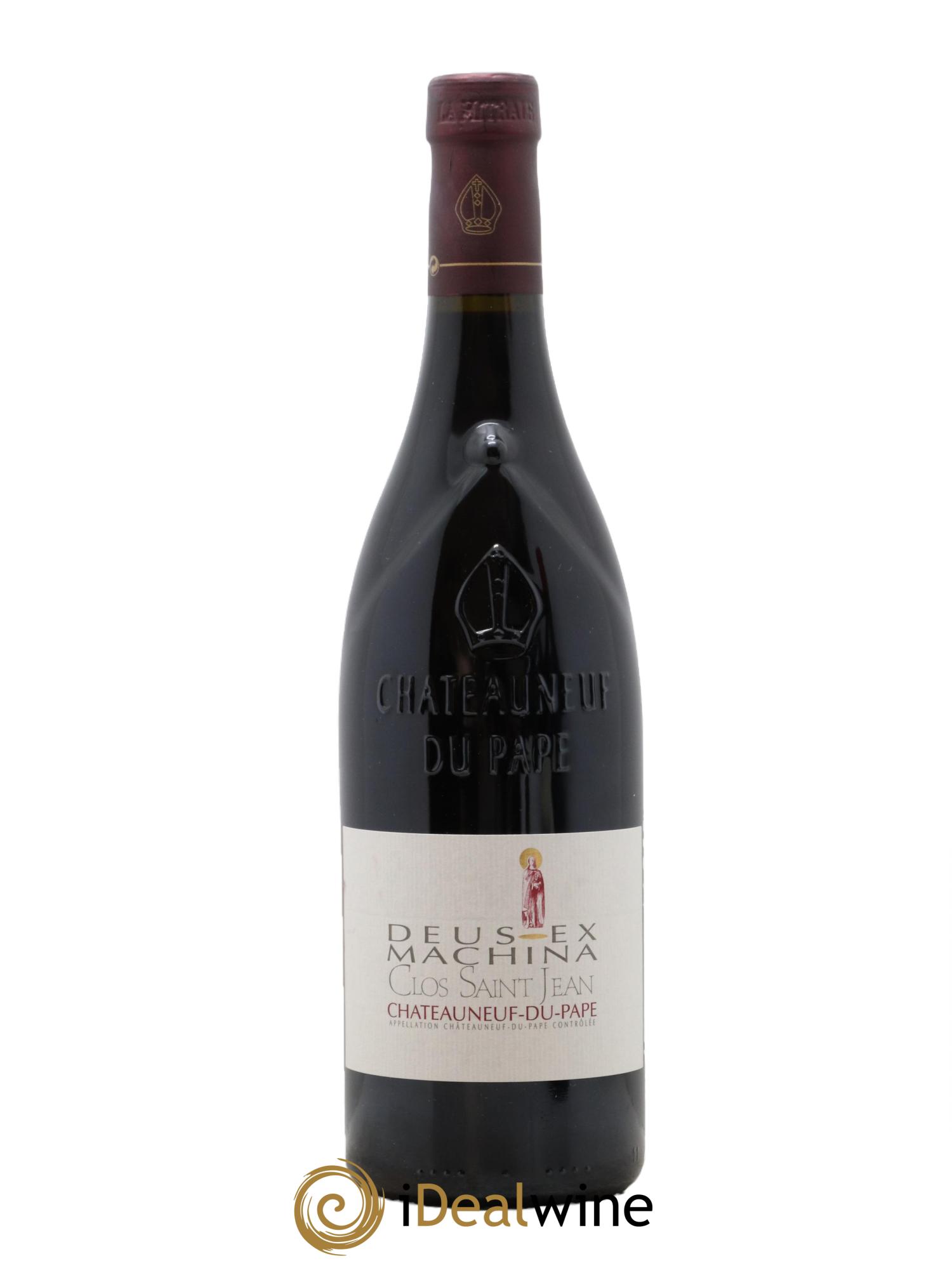 Châteauneuf-du-Pape Clos Saint-Jean Deus Ex Machina Pascal et Vincent Maurel 2020 - Lot de 1 bouteille - 0