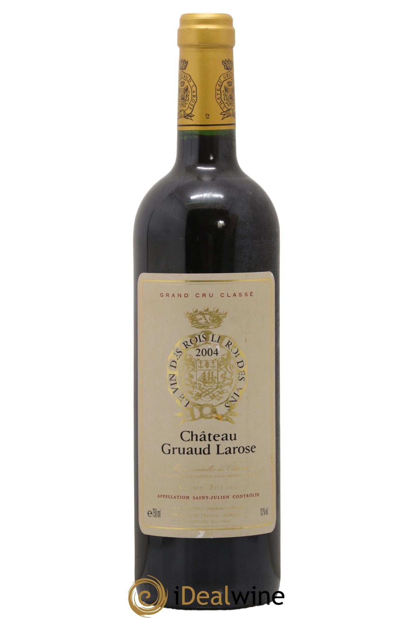 Château Gruaud Larose 2ème Grand Cru Classé  2004 - Lot de 1 bouteille - 0