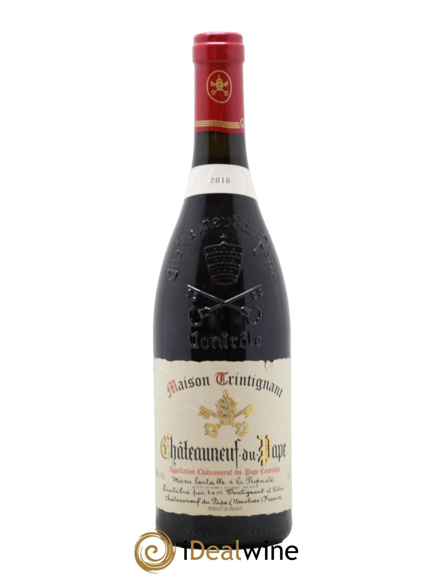 Châteauneuf-du-Pape Trintignant 2016 - Posten von 1 Flasche - 0