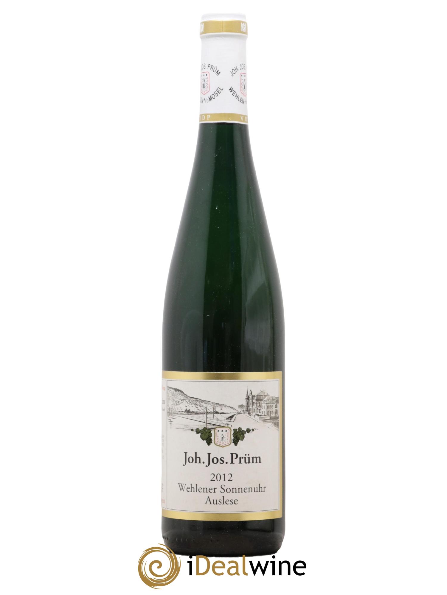 Riesling Joh. Jos. Prum Wehlener Sonnenuhr Auslese 2012 - Lot de 1 bouteille - 0