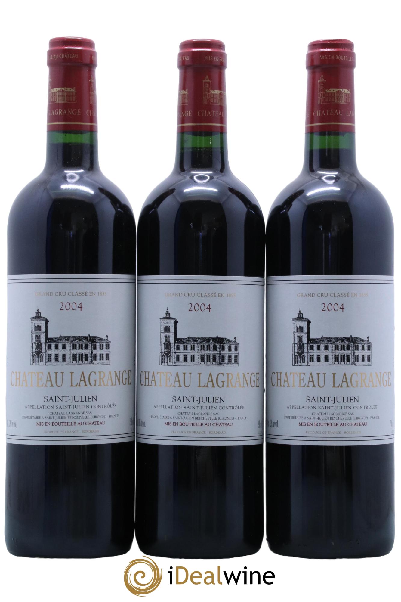 Château Lagrange 3ème Grand Cru Classé  2004 - Lot de 12 bouteilles - 1