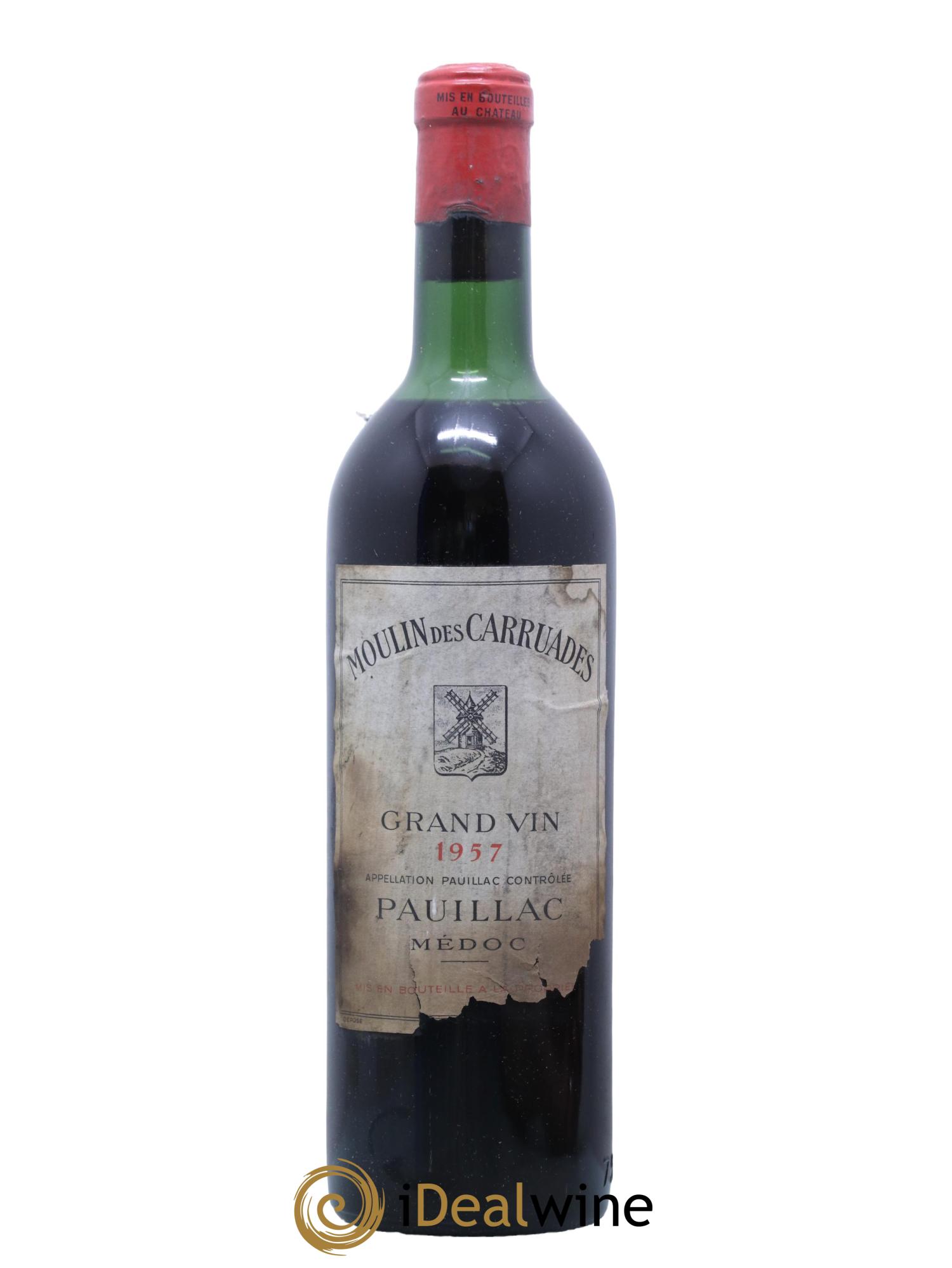 Moulin des Carruades Second Vin  1957 - Lot de 1 bouteille - 0