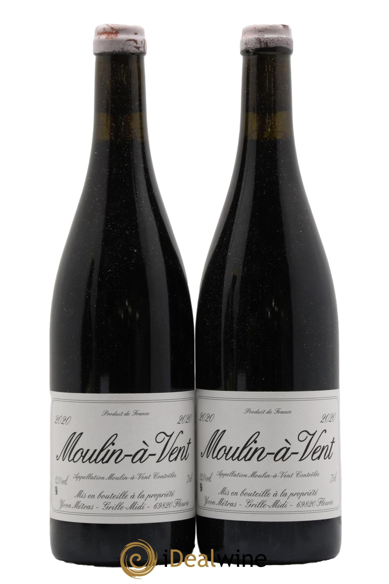 Moulin à Vent Yvon Métras 2020 - Lot de 2 bouteilles - 0