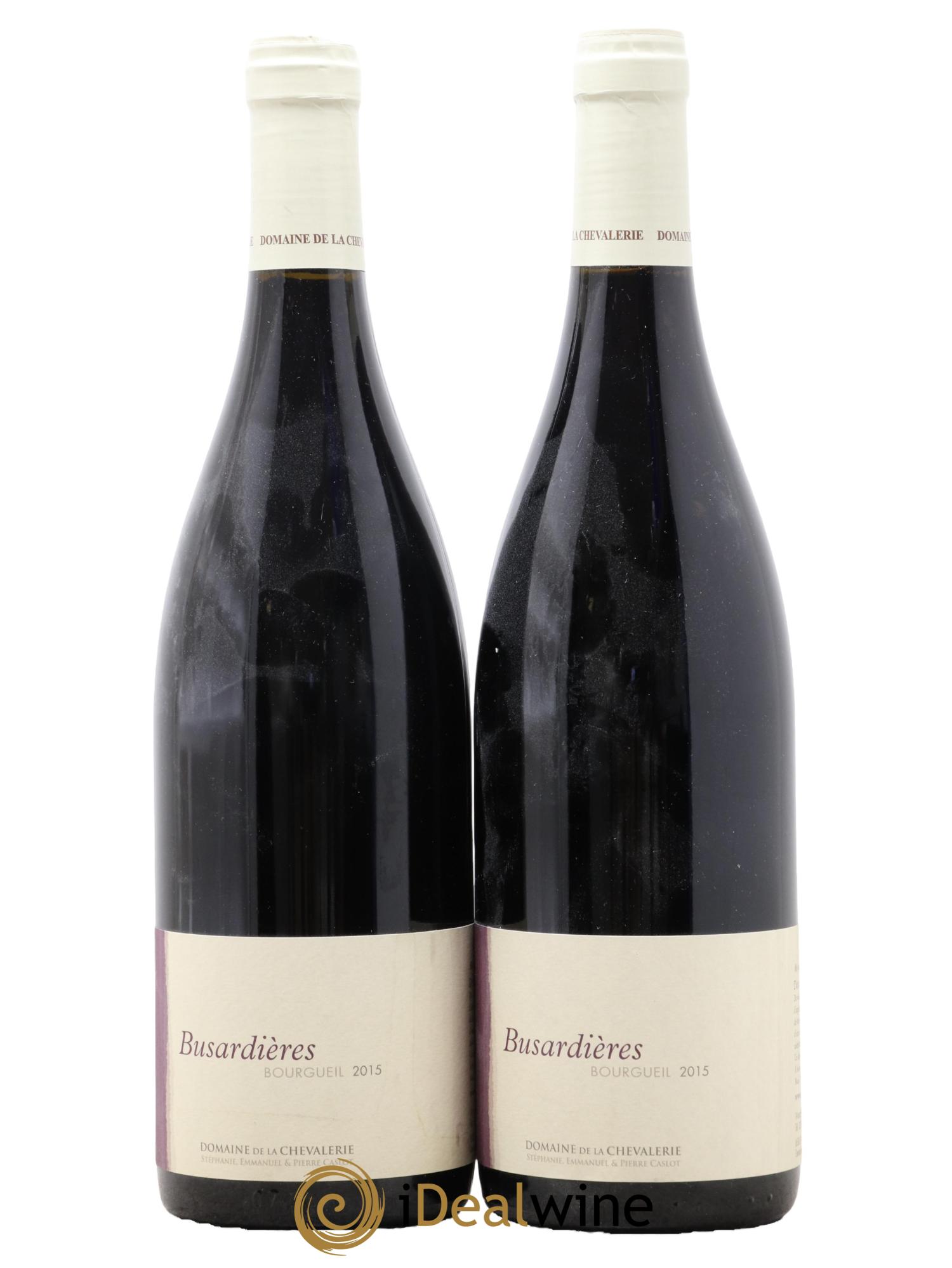 Bourgueil Busardières Domaine de la Chevalerie 2015 - Posten von 2 Flaschen - 0