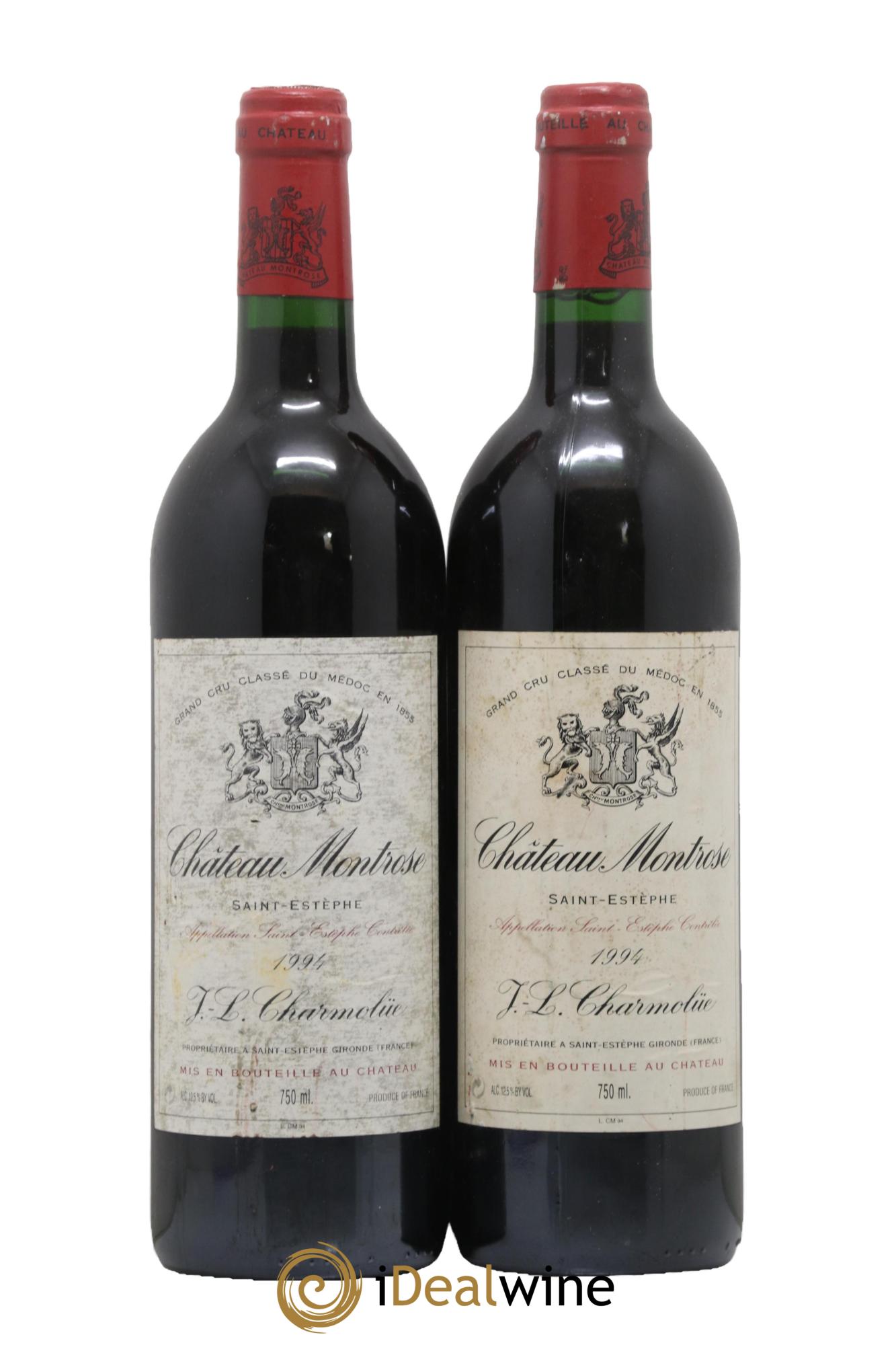 Château Montrose 2ème Grand Cru Classé 1994 - Posten von 2 Flaschen - 0