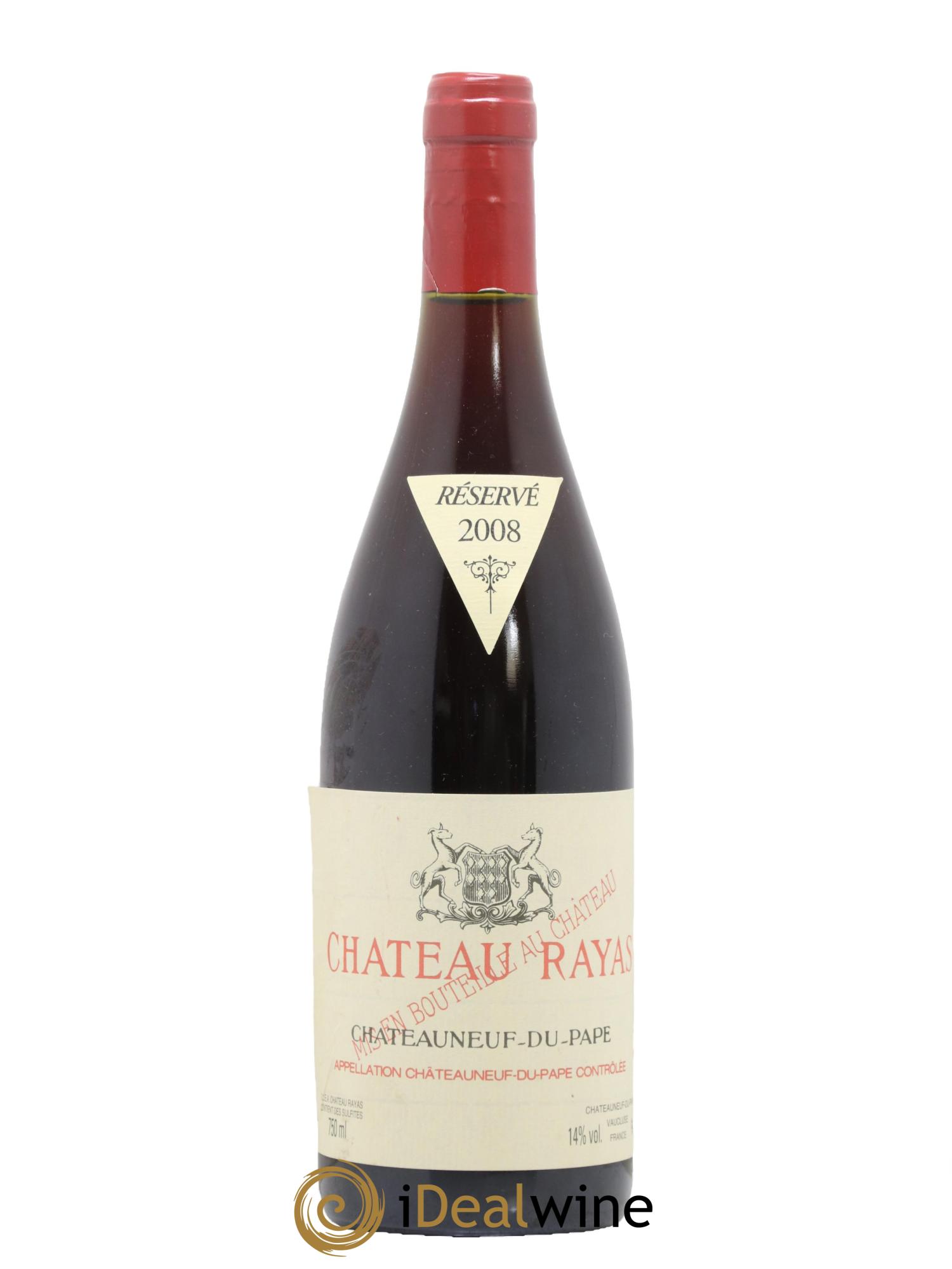 Châteauneuf-du-Pape Château Rayas Emmanuel Reynaud 2008 - Lot de 1 bouteille - 0