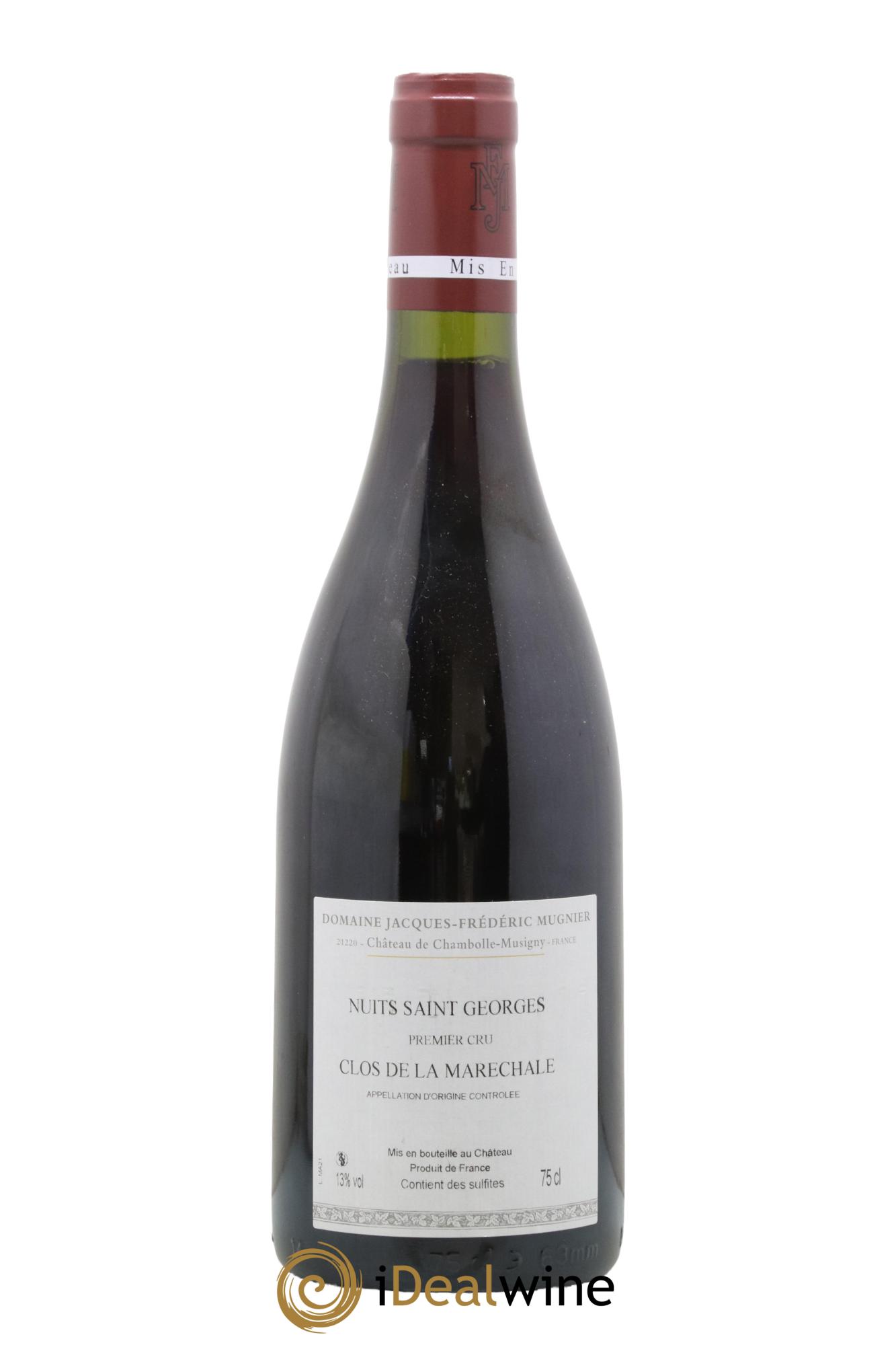 Nuits Saint-Georges 1er Cru Clos de La Maréchale Jacques-Frédéric Mugnier 2021 - Lotto di 1 bottiglia - 1