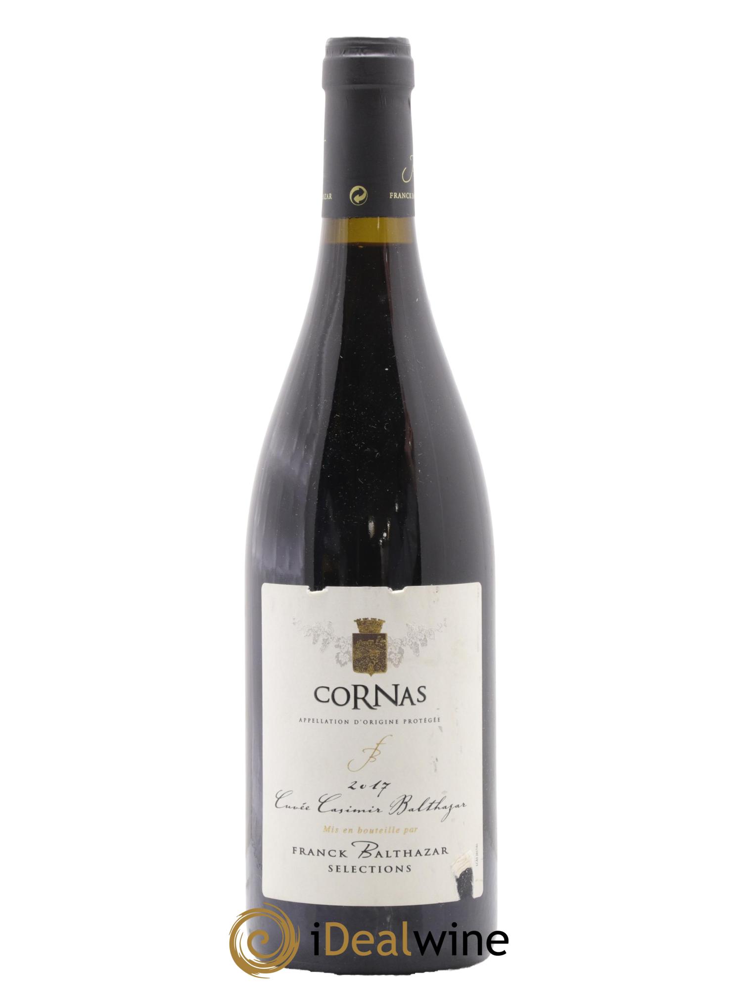 Cornas Cuvée Casimir Balthazar Franck Balthazar (Domaine) 2017 - Lotto di 1 bottiglia - 0