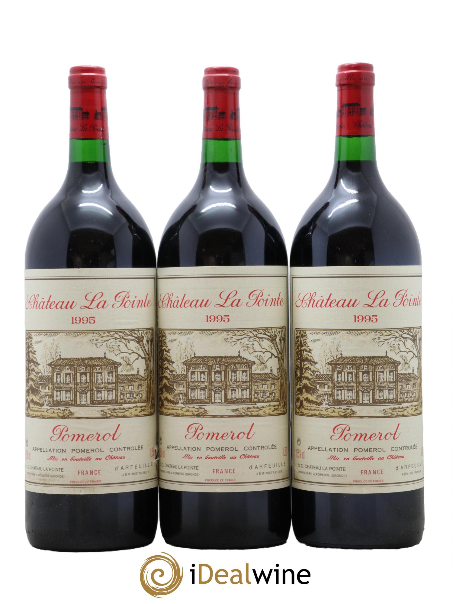 Château la Pointe 1995 - Posten von 6 Magnum - 2