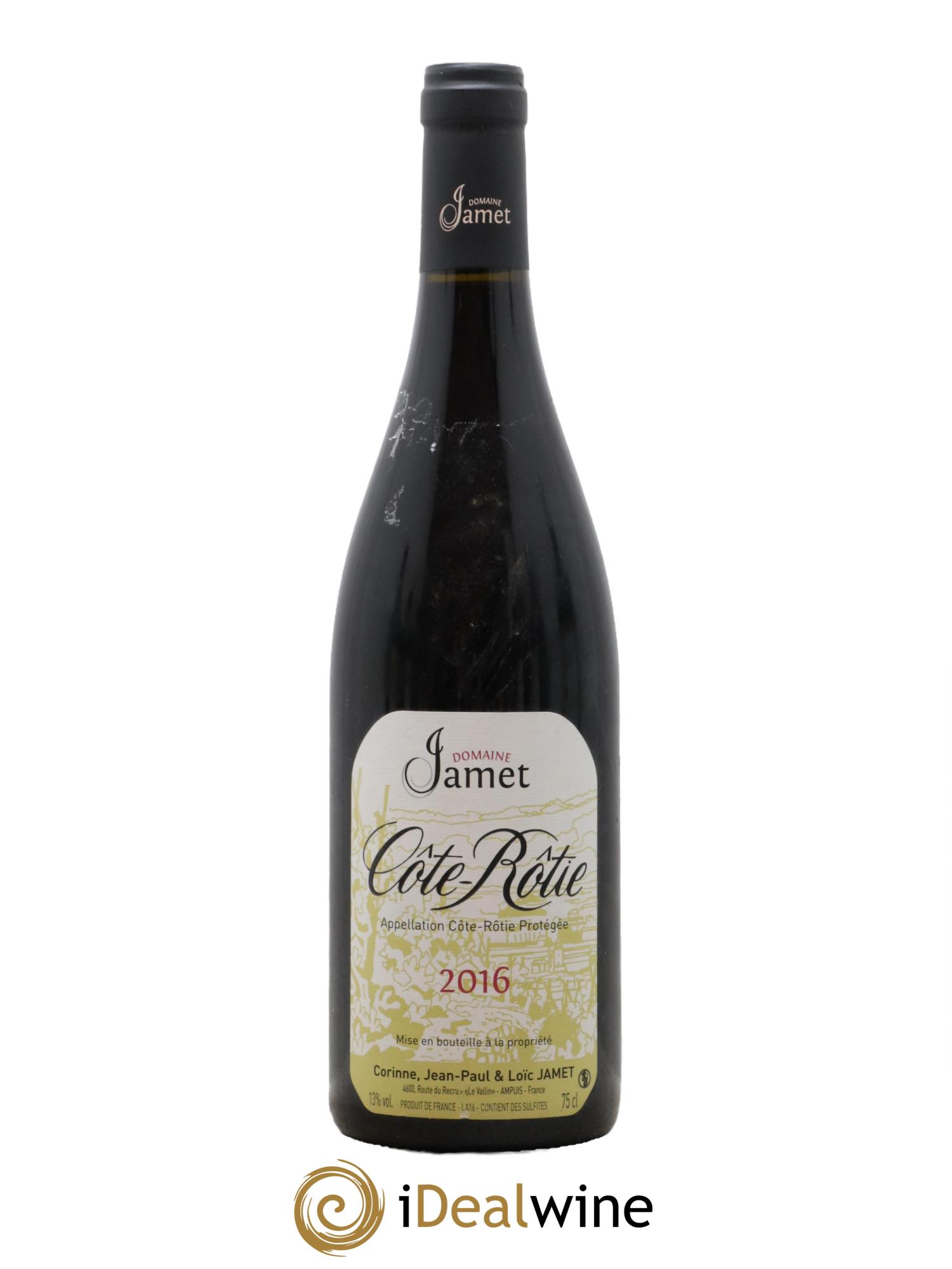 Côte-Rôtie Jamet (Domaine) 2016 - Lot of 1 bottle - 0