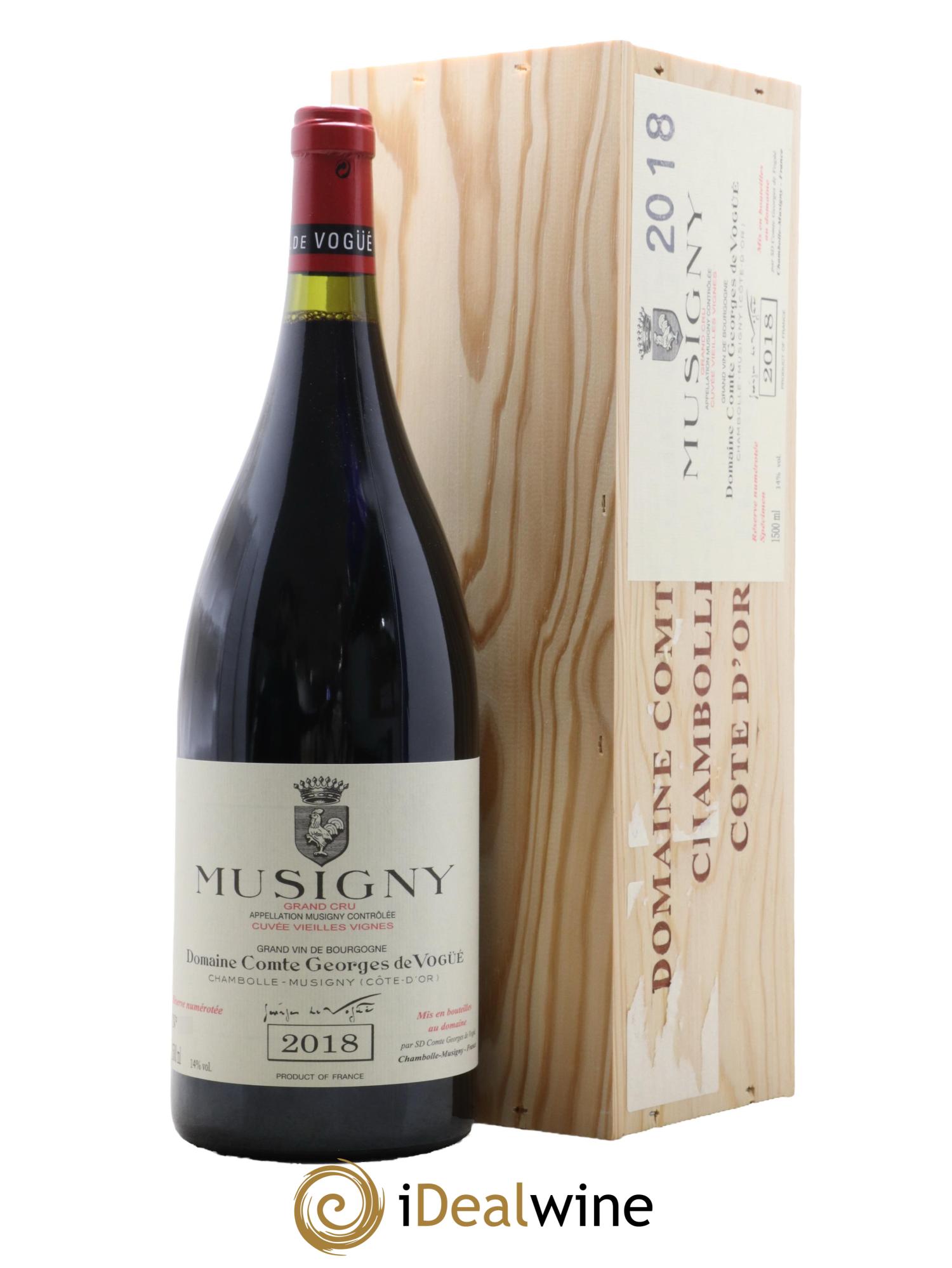 Musigny Grand Cru Cuvée Vieilles Vignes Comte Georges de Vogüé  2018 - Lot of 1 magnum - 0