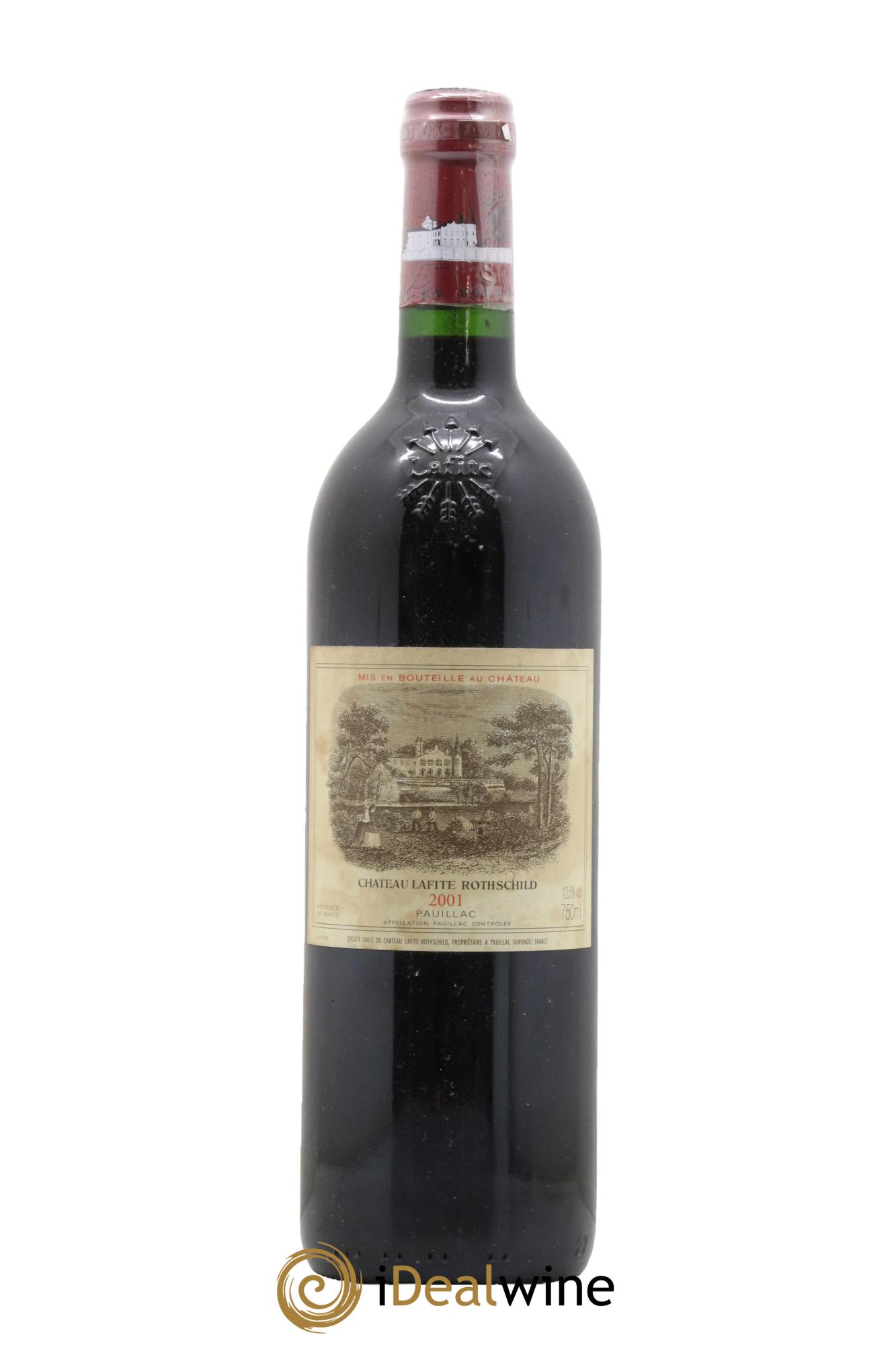 Château Lafite Rothschild 1er Grand Cru Classé 2001 - Lotto di 1 bottiglia - 0