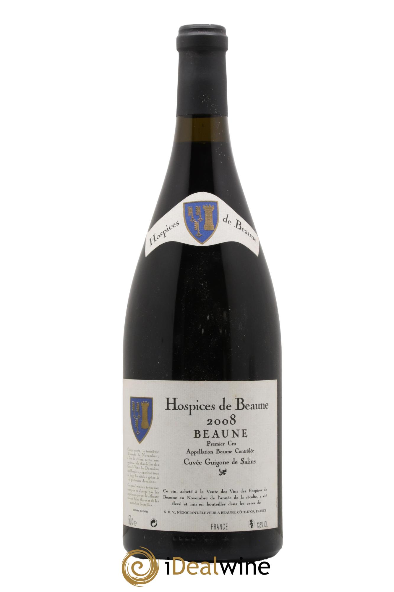 Beaune 1er Cru Cuvée Guigone De Salins Hospices de Beaune SDV 2008 - Lotto di 1 magnum - 0