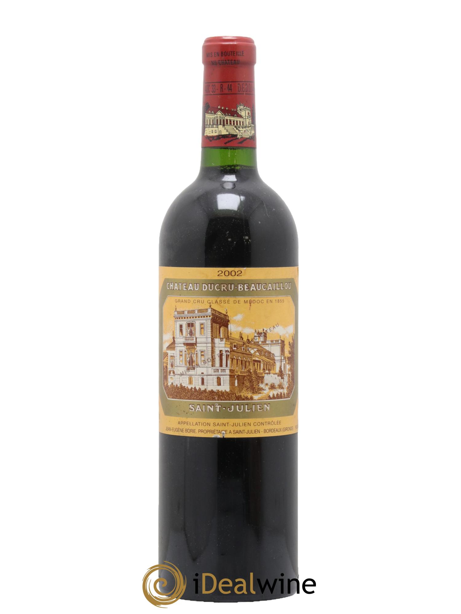 Château Ducru Beaucaillou 2ème Grand Cru Classé 2002 - Lot de 1 bouteille - 0