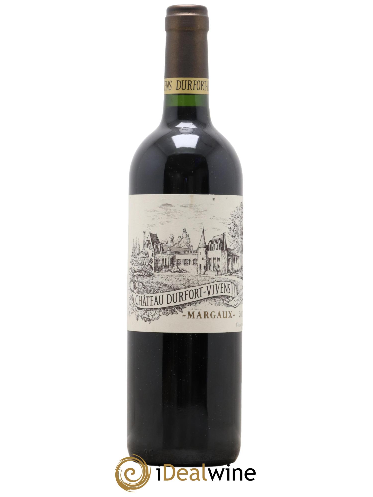 Château Durfort Vivens 2ème Grand Cru Classé  2007 - Lotto di 1 bottiglia - 0