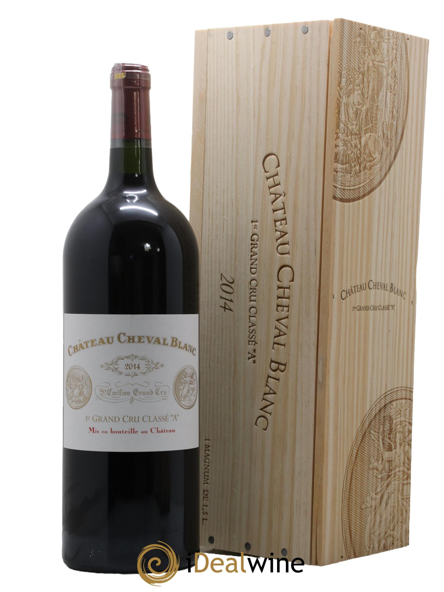 Château Cheval Blanc 1er Grand Cru Classé A 2014 - Posten von 1 Magnum - 0