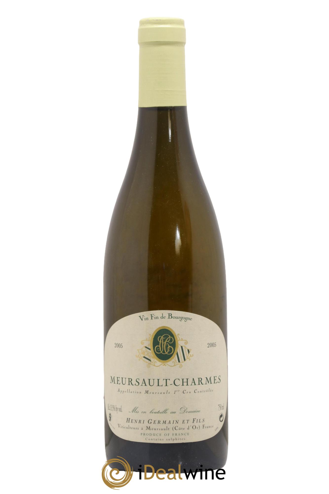 Meursault 1er Cru Charmes Henri Germain 2005 - Lotto di 1 bottiglia - 0