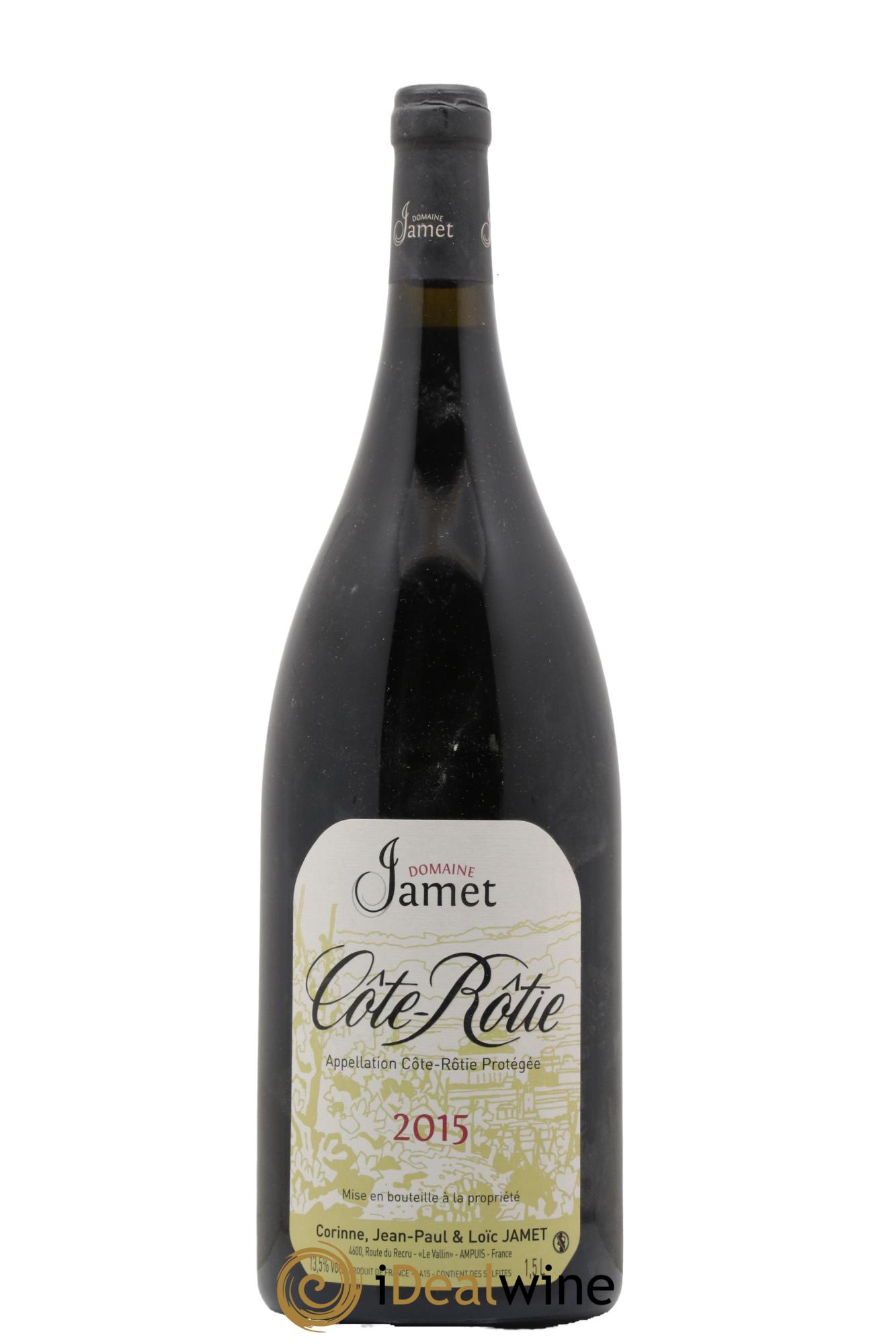 Côte-Rôtie Jamet (Domaine) 2015 - Lot of 1 magnum - 0