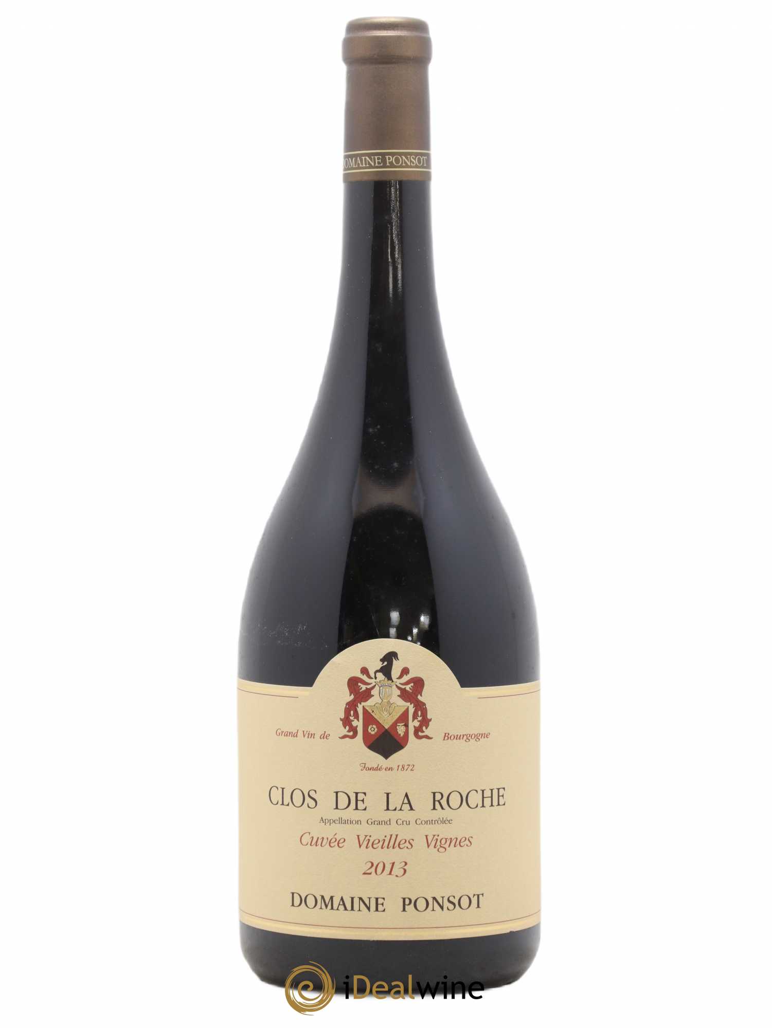 Clos de la Roche Grand Cru Vieilles Vignes Ponsot (Domaine) 2013 - Lot de 1 magnum - 0