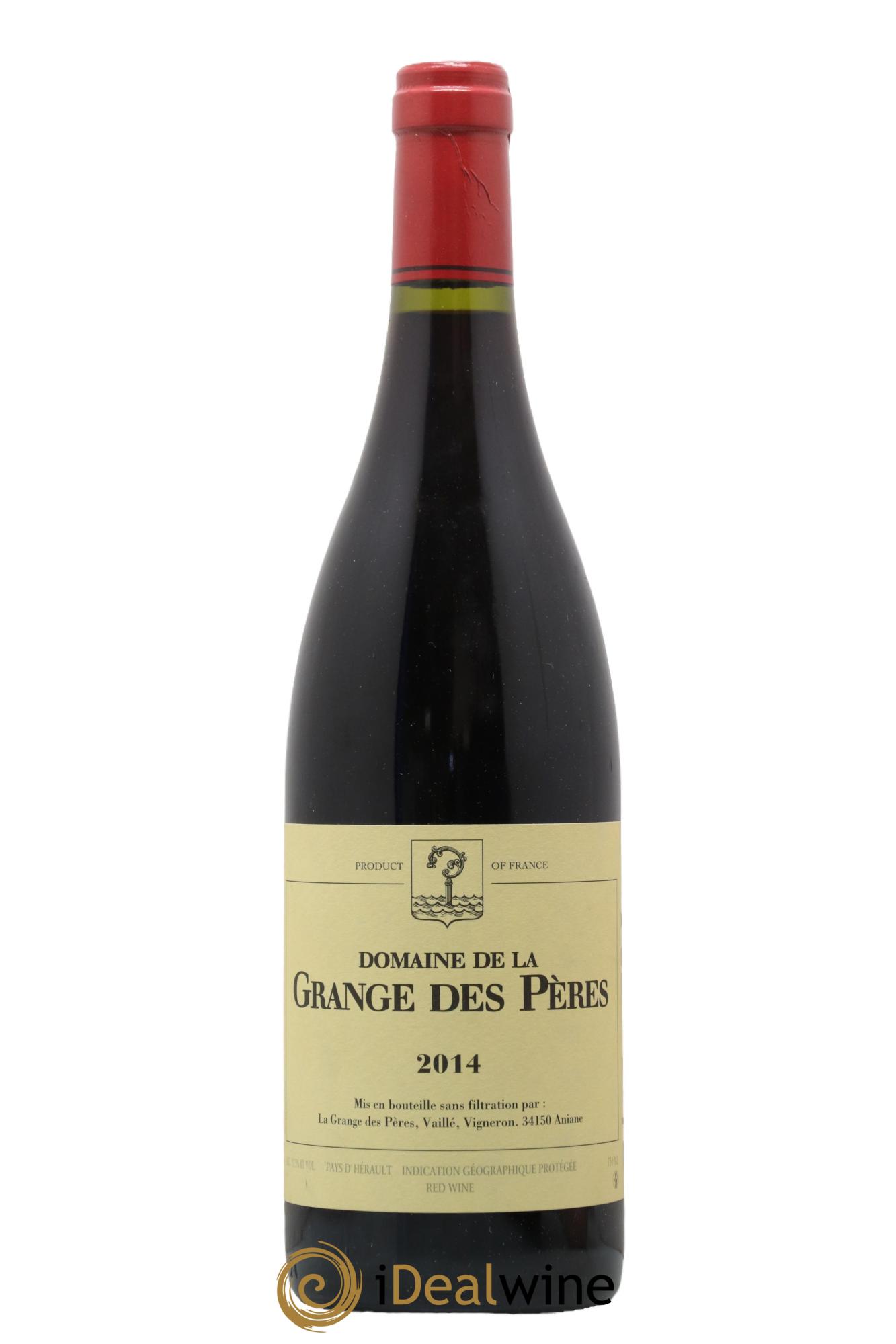 IGP Pays d'Hérault Grange des Pères Laurent Vaillé 2014 - Posten von 1 Flasche - 0