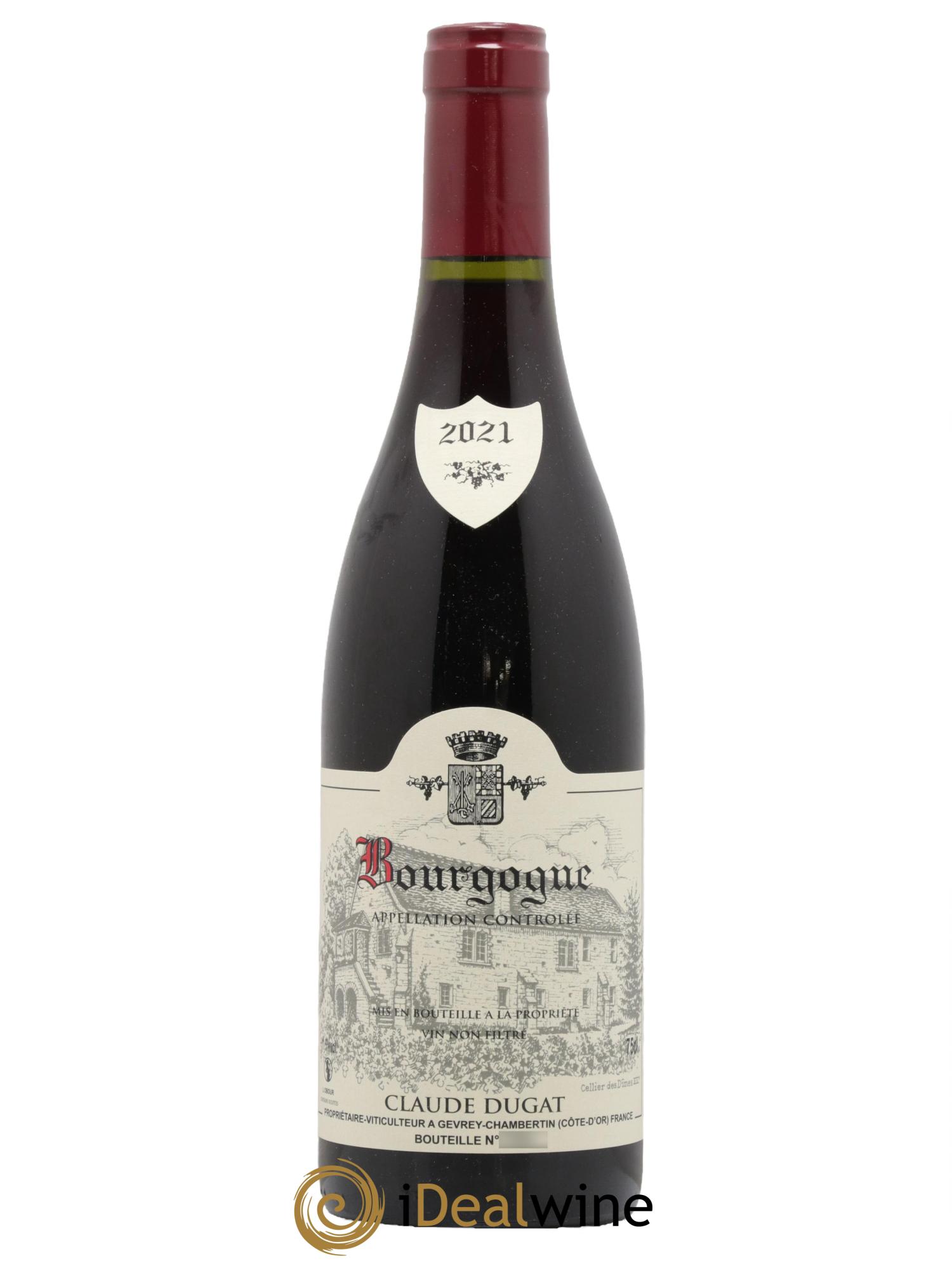 Bourgogne Claude Dugat 2021 - Lot de 1 bouteille - 0