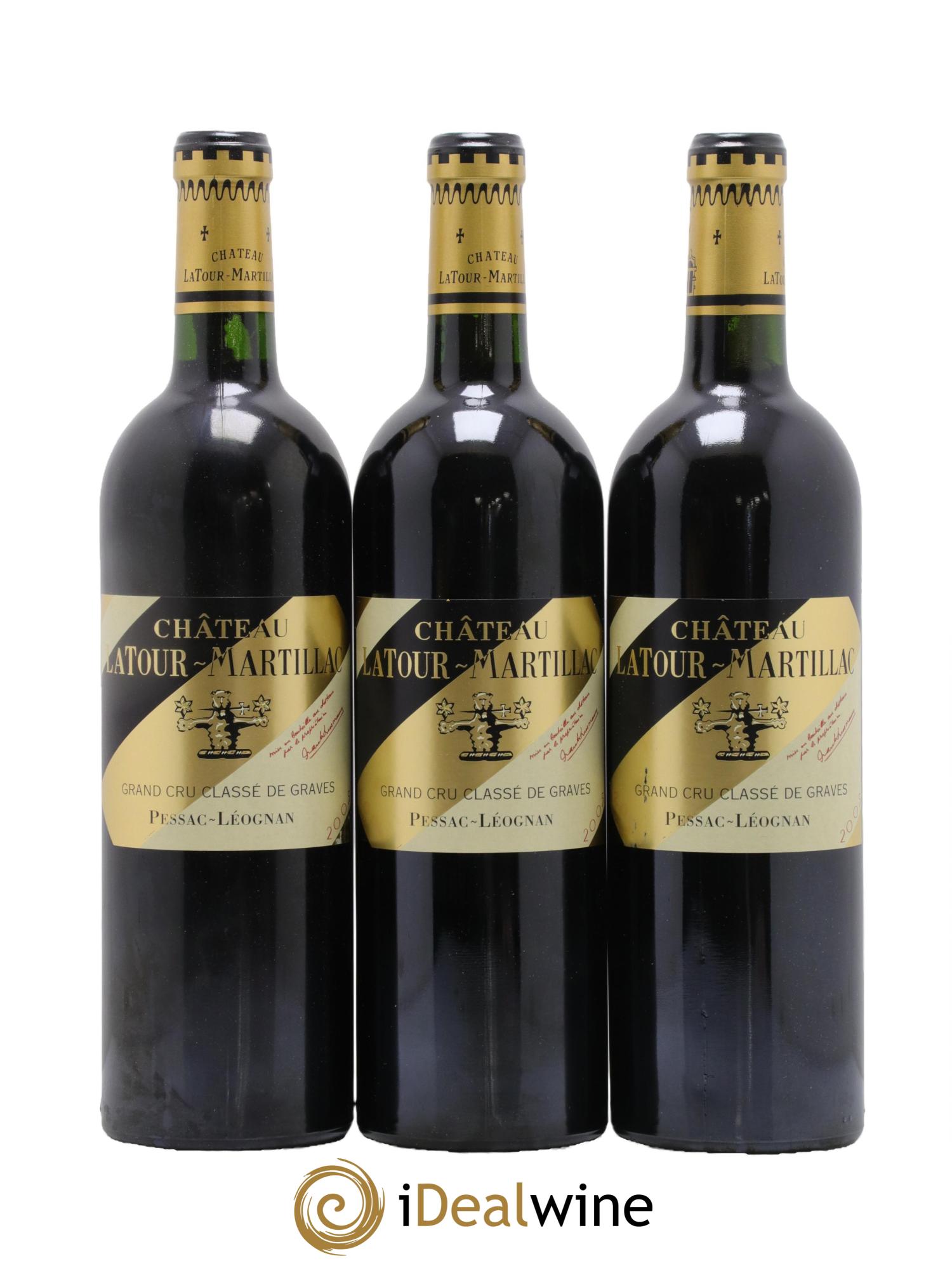 Château Latour-Martillac Cru Classé de Graves 2005 - Lot of 6 bottles - 1