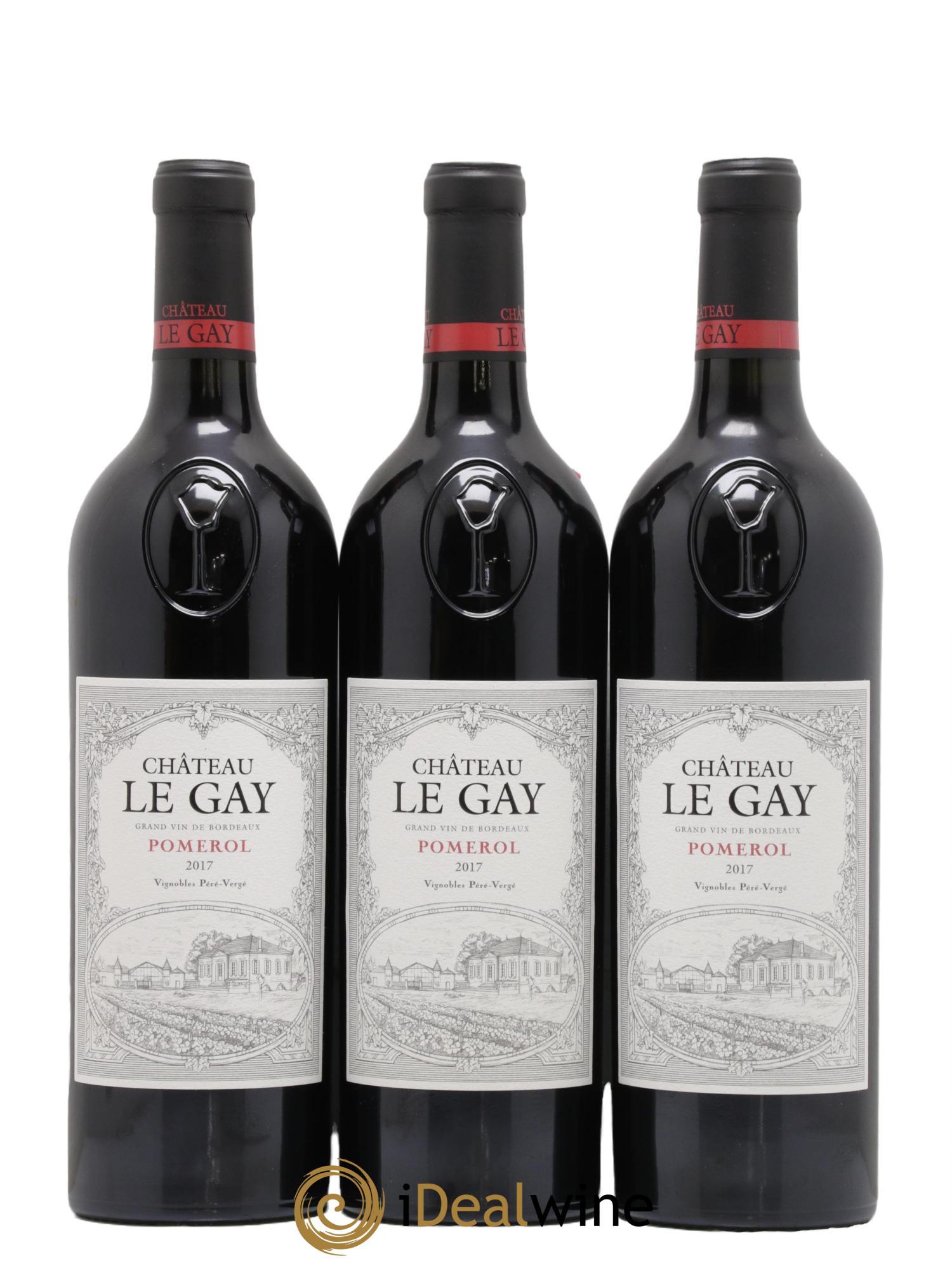 Château Le Gay 2017 - Lotto di 6 bottiglie - 1