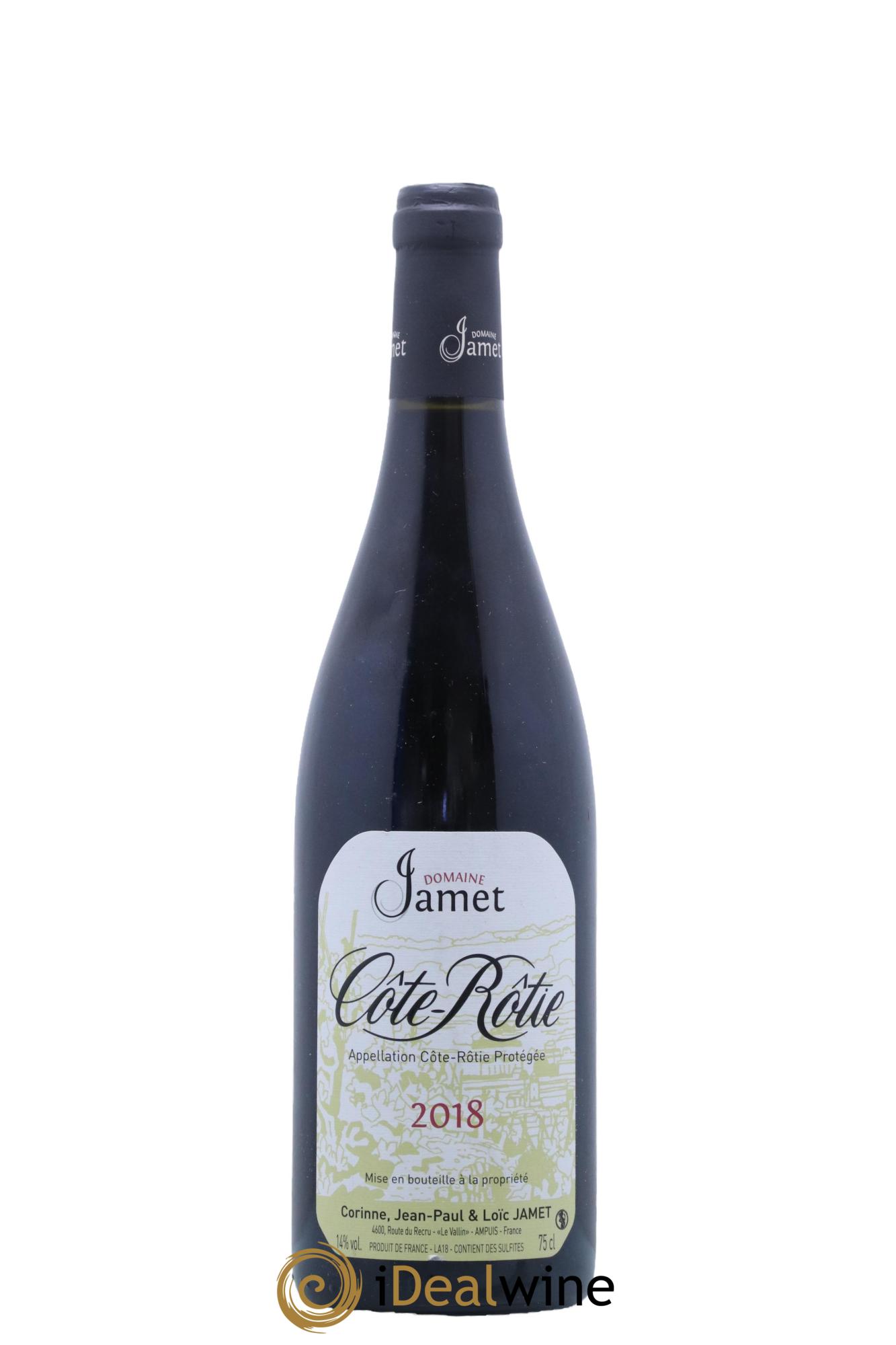 Côte-Rôtie Jamet (Domaine)  2018 - Lot of 1 bottle - 0