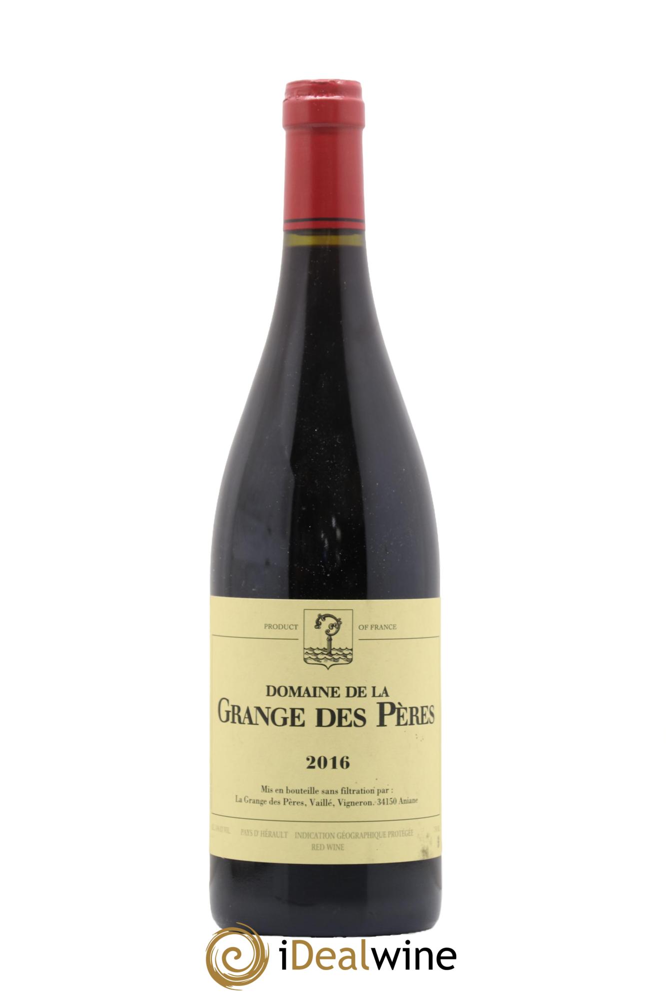 IGP Pays d'Hérault Grange des Pères Laurent Vaillé 2016 - Lot de 1 bouteille - 0