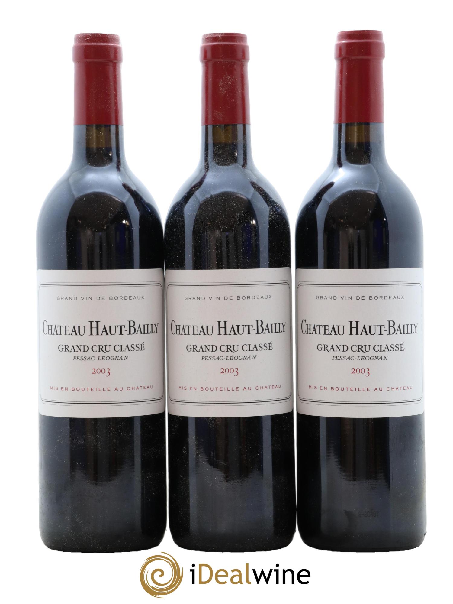 Château Haut-Bailly Cru Classé de Graves 2003 - Lotto di 12 bottiglie - 4