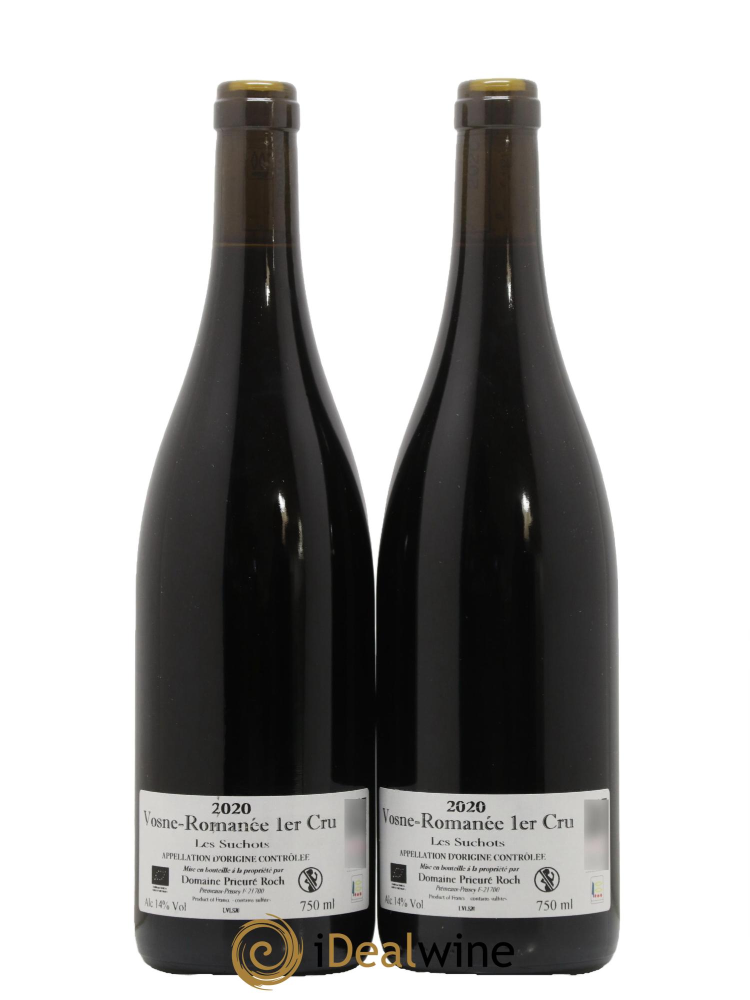 Vosne-Romanée 1er Cru Les Suchots Prieuré Roch 2020 - Lot de 2 bouteilles - 1