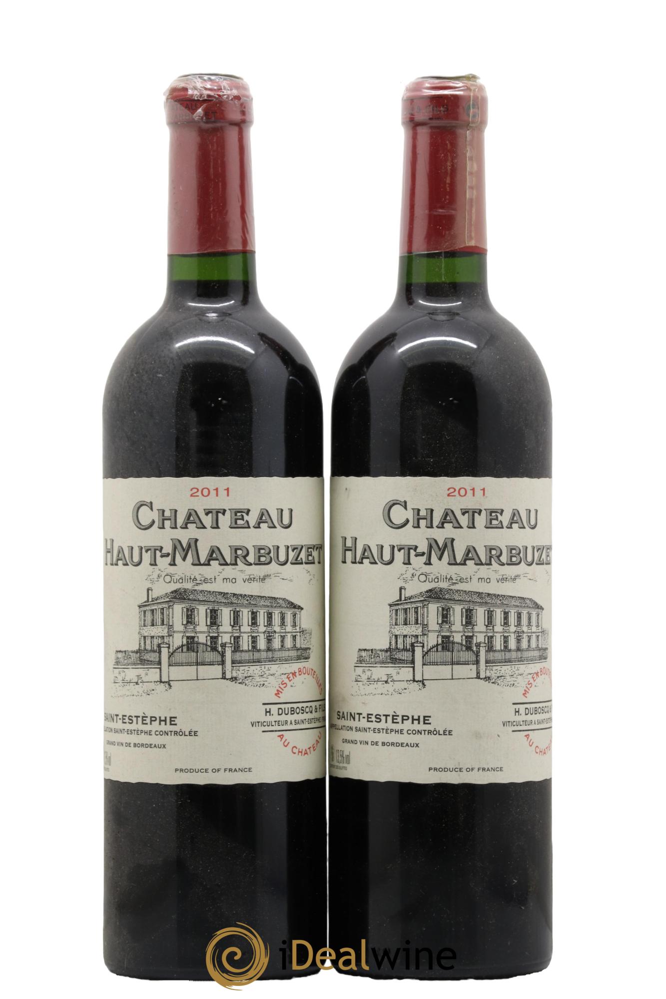 Château Haut Marbuzet 2011 - Lot de 2 bouteilles - 0