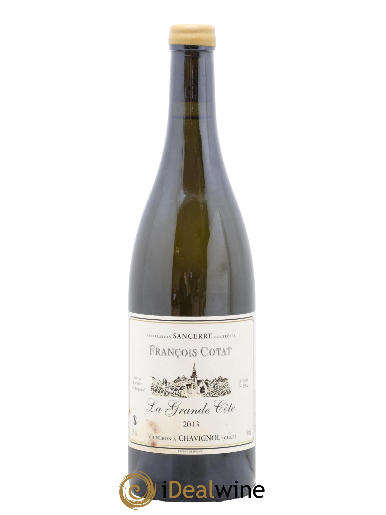 Sancerre La Grande Côte François Cotat  2013 - Posten von 1 Flasche - 0