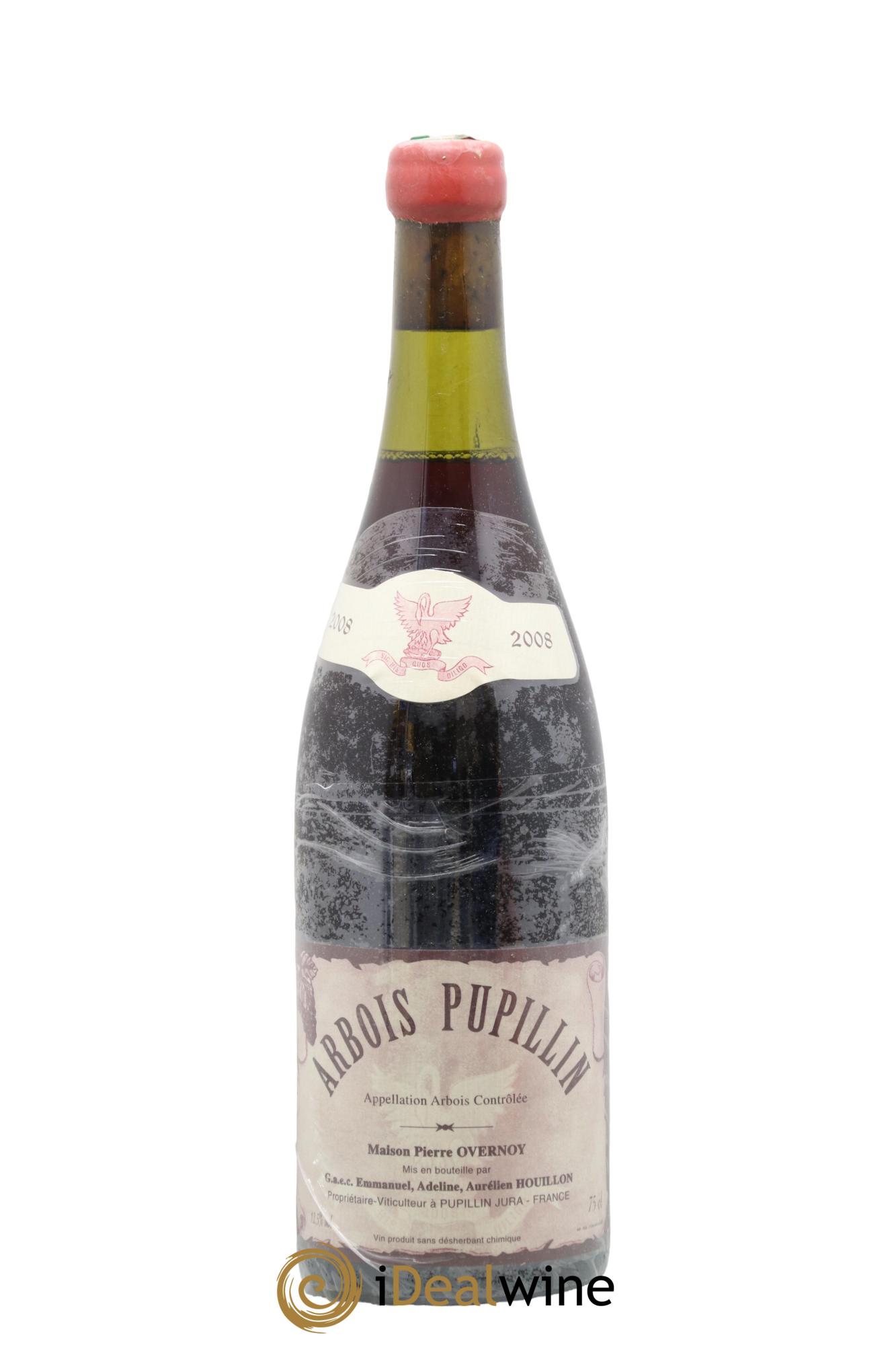 Arbois Pupillin Poulsard (cire rouge) Overnoy-Houillon (Domaine)  2008 - Lot of 1 bottle - 0