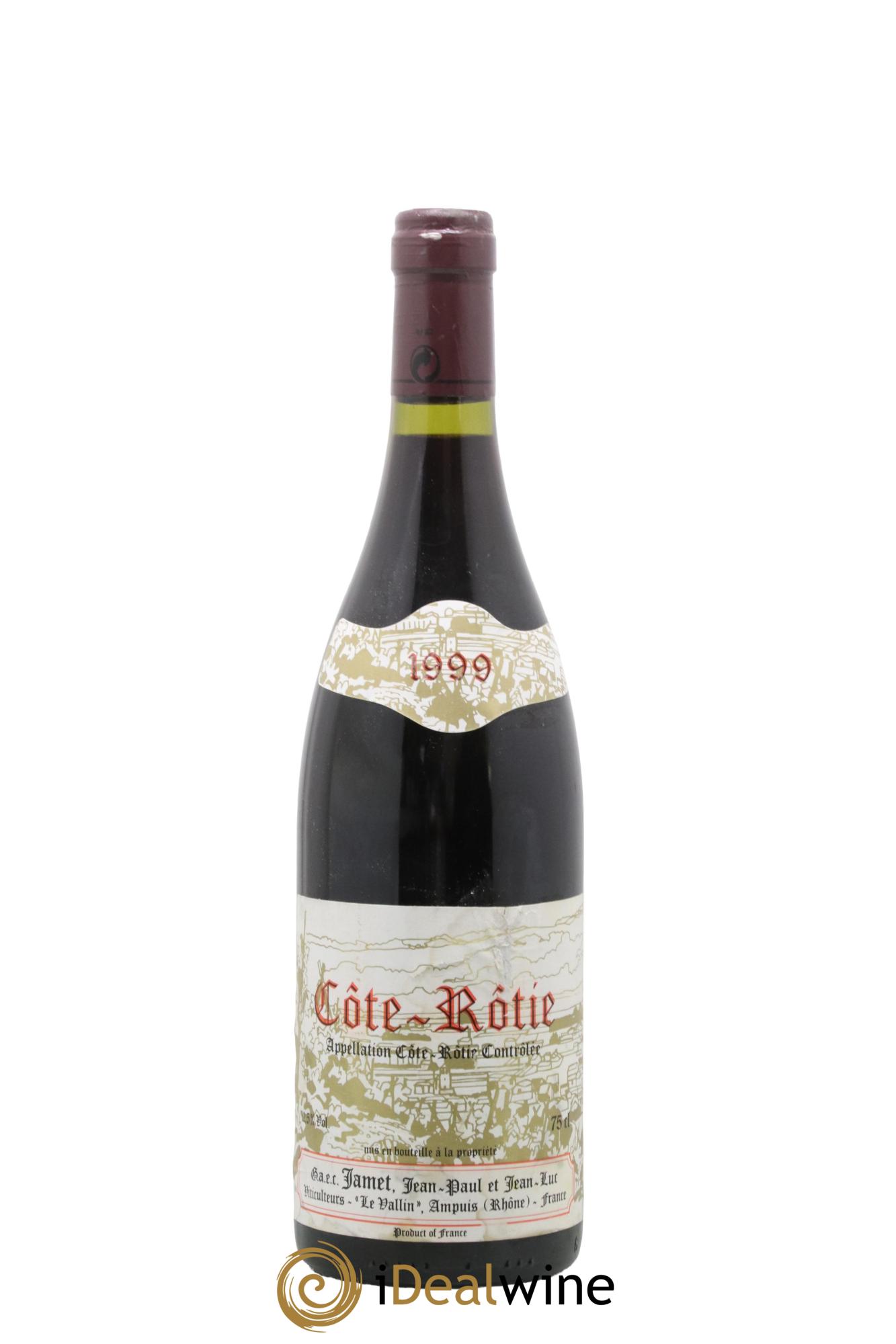 Côte-Rôtie Jamet (Domaine) 1999 - Lot of 1 bottle - 0