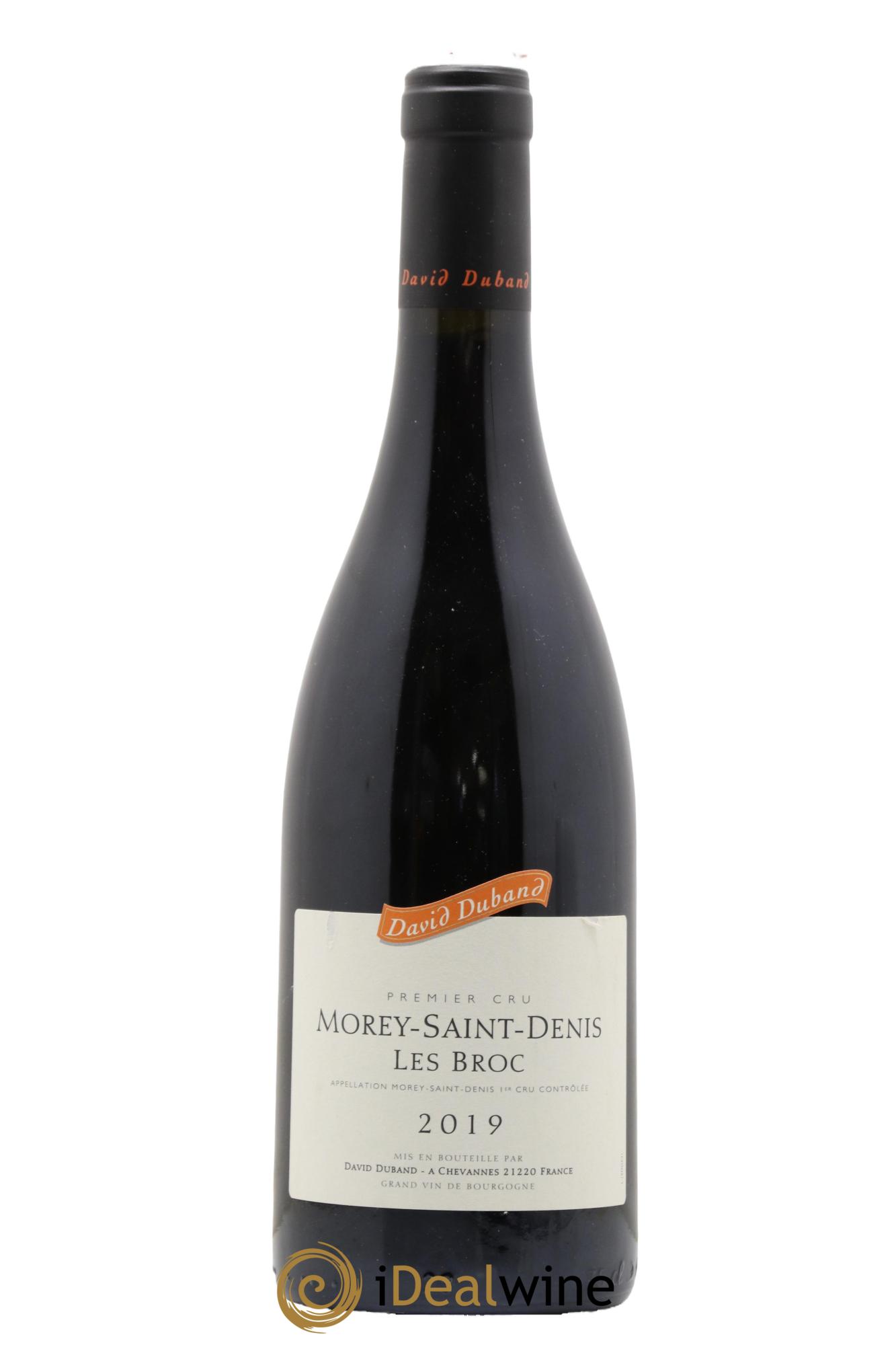 Morey Saint-Denis 1er Cru Les Broc David Duband (Domaine) 2019 - Lot de 1 bouteille - 0