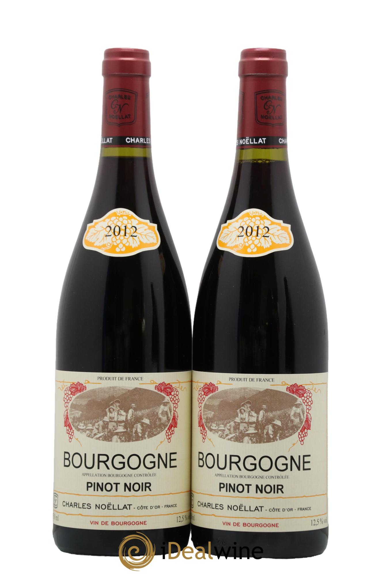 Bourgogne Domaine Charles Noellat 2012 - Lot de 2 bouteilles - 0