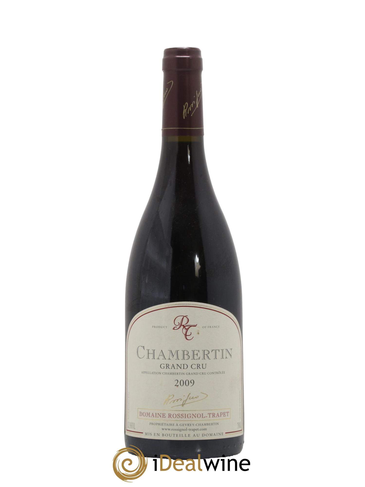 Chambertin Grand Cru Rossignol-Trapet (Domaine) 2009 - Lot de 1 bouteille - 0