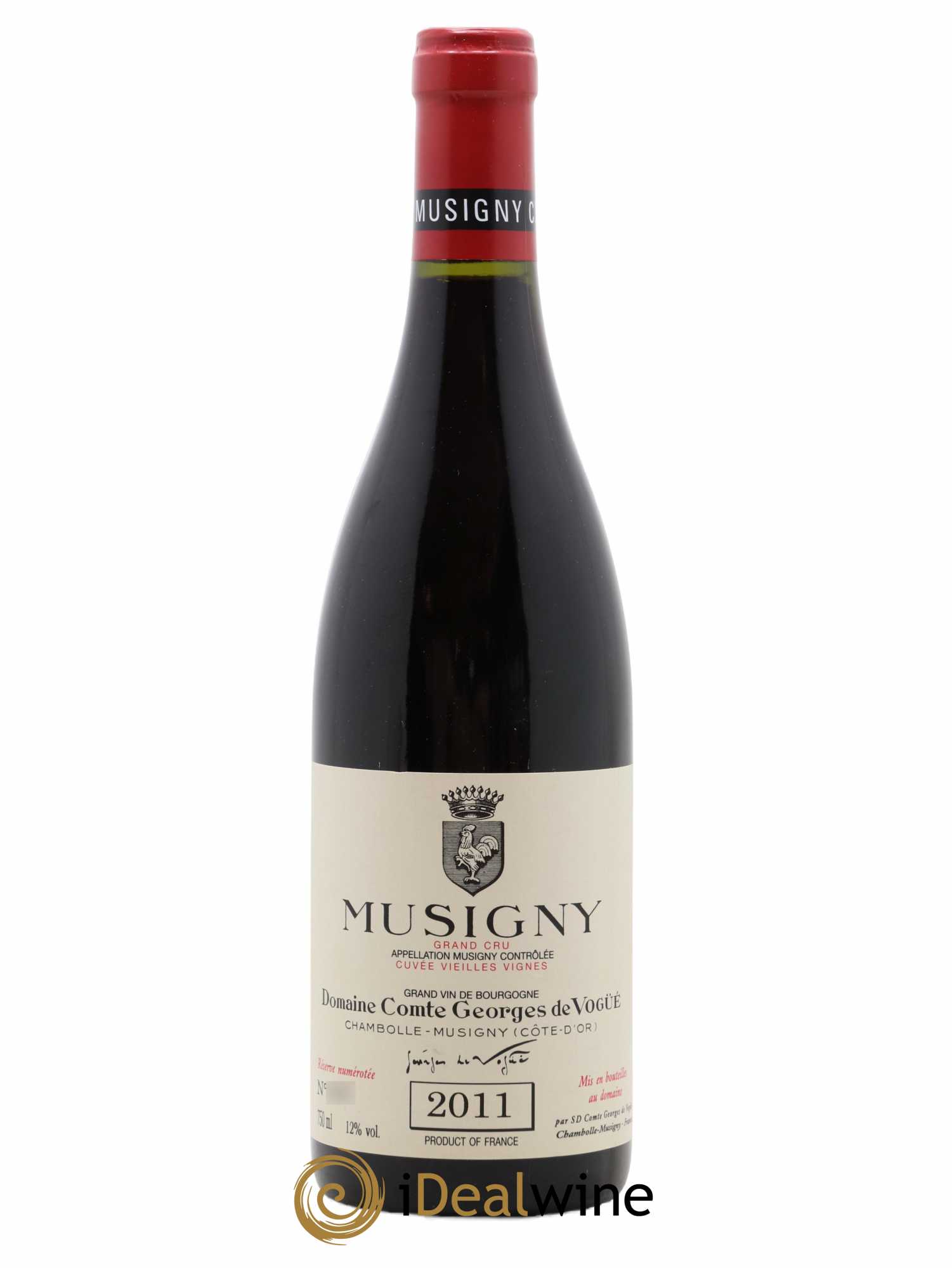 Musigny Grand Cru Cuvée Vieilles Vignes Comte Georges de Vogüé 2011 - Lot de 1 bouteille - 0