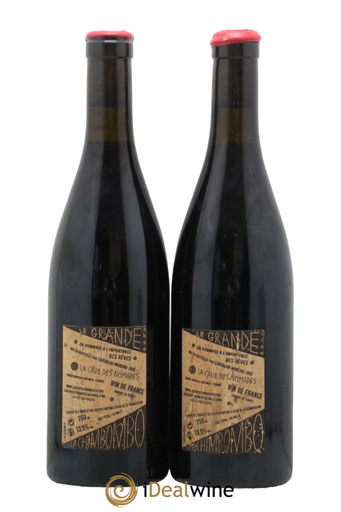 Vin de France Le Grande Machimbonbo La Cave des Nomades 2017 - Lot de 2 bouteilles - 1