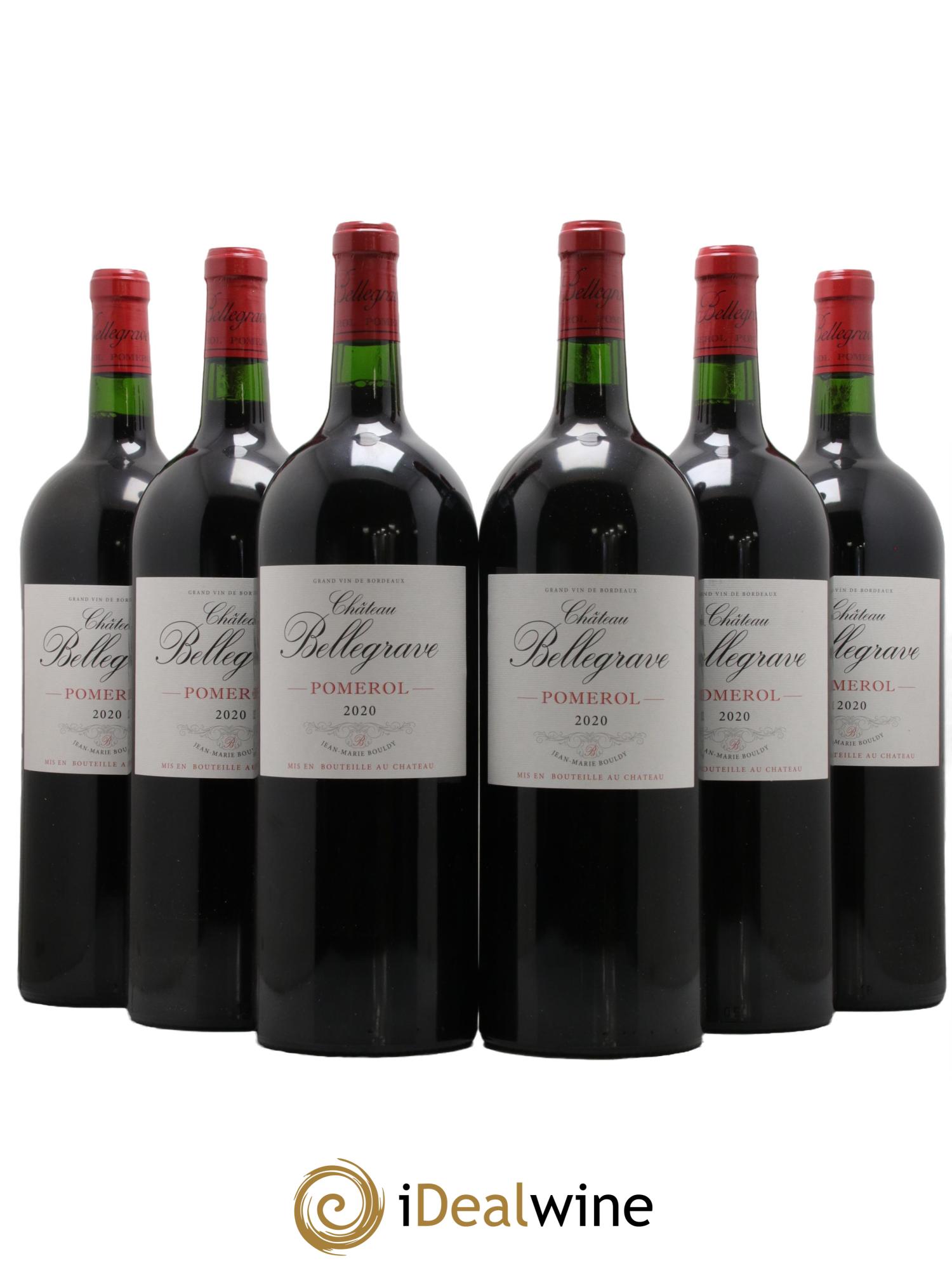 Château Bellegrave  2020 - Lotto di 6 magnum - 0