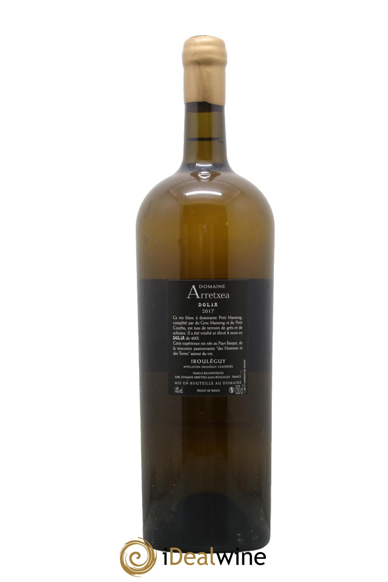 Irouléguy Amphore Dolia Arretxea (Domaine) 2017 - Lotto di 1 magnum - 1