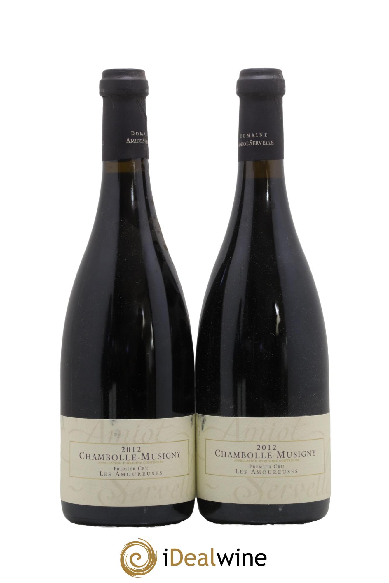 Chambolle-Musigny 1er Cru Les Amoureuses Amiot-Servelle 2012 - Posten von 2 Flaschen - 0