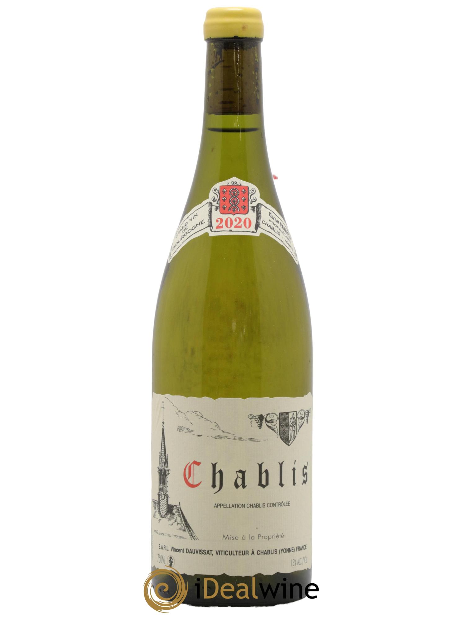 Chablis Vincent Dauvissat (Domaine) 2020 - Lotto di 1 bottiglia - 0