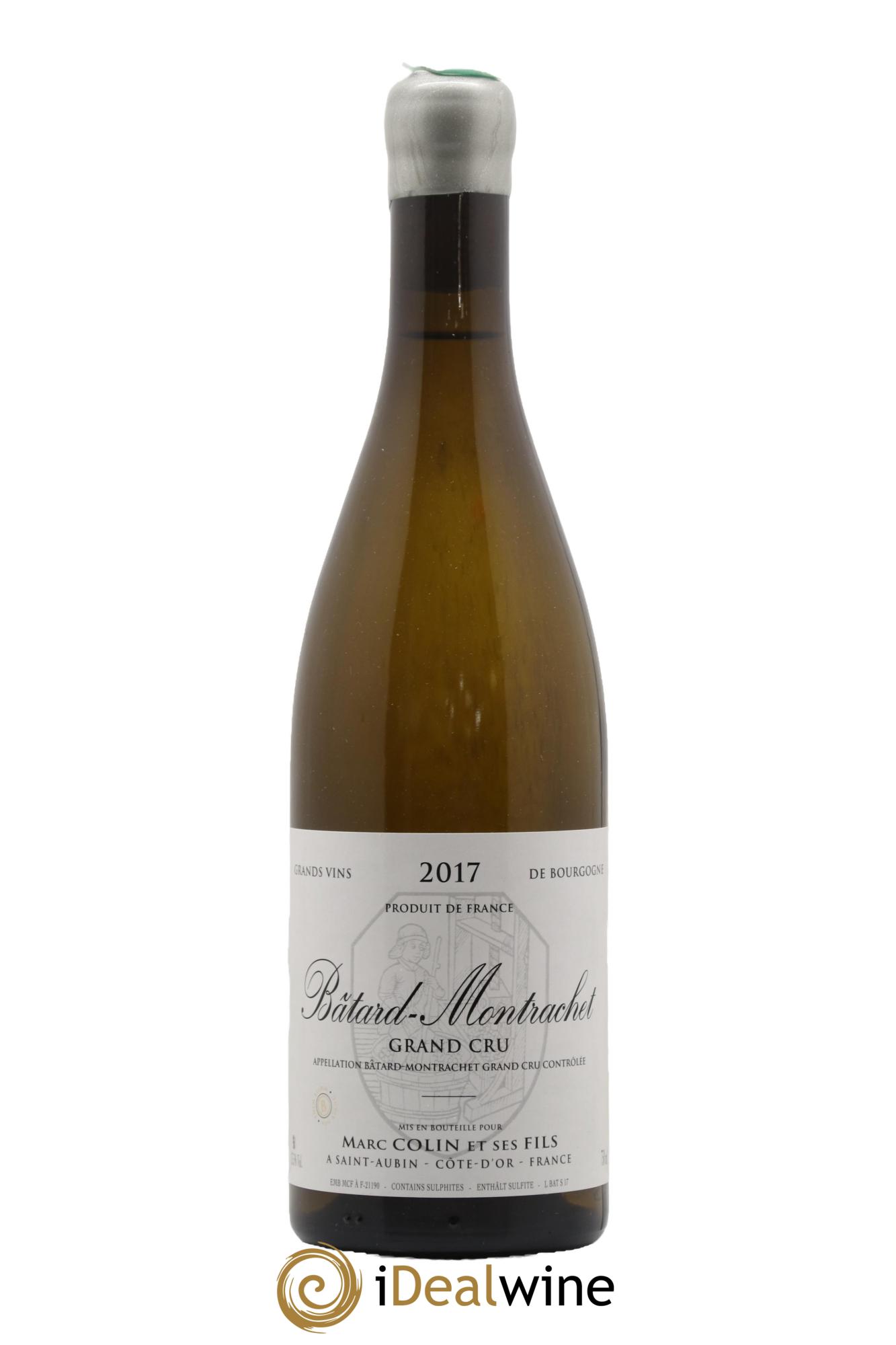 Bâtard-Montrachet Grand Cru Marc Colin & Fils 2017 - Lot de 1 bouteille - 0