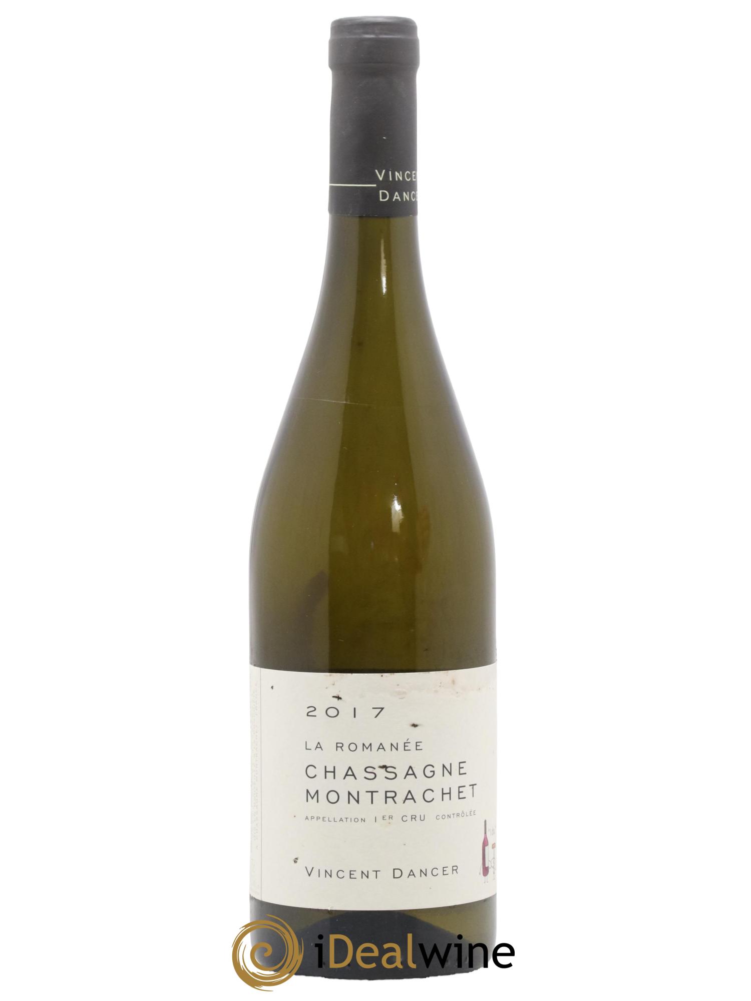 Chassagne-Montrachet 1er Cru La Romanée Vincent Dancer 2017 - Lot de 1 bouteille - 0