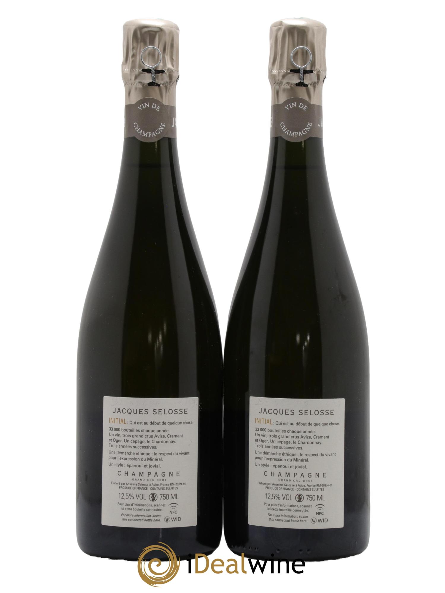 Brut Initial Jacques Selosse - Posten von 2 Flaschen - 1